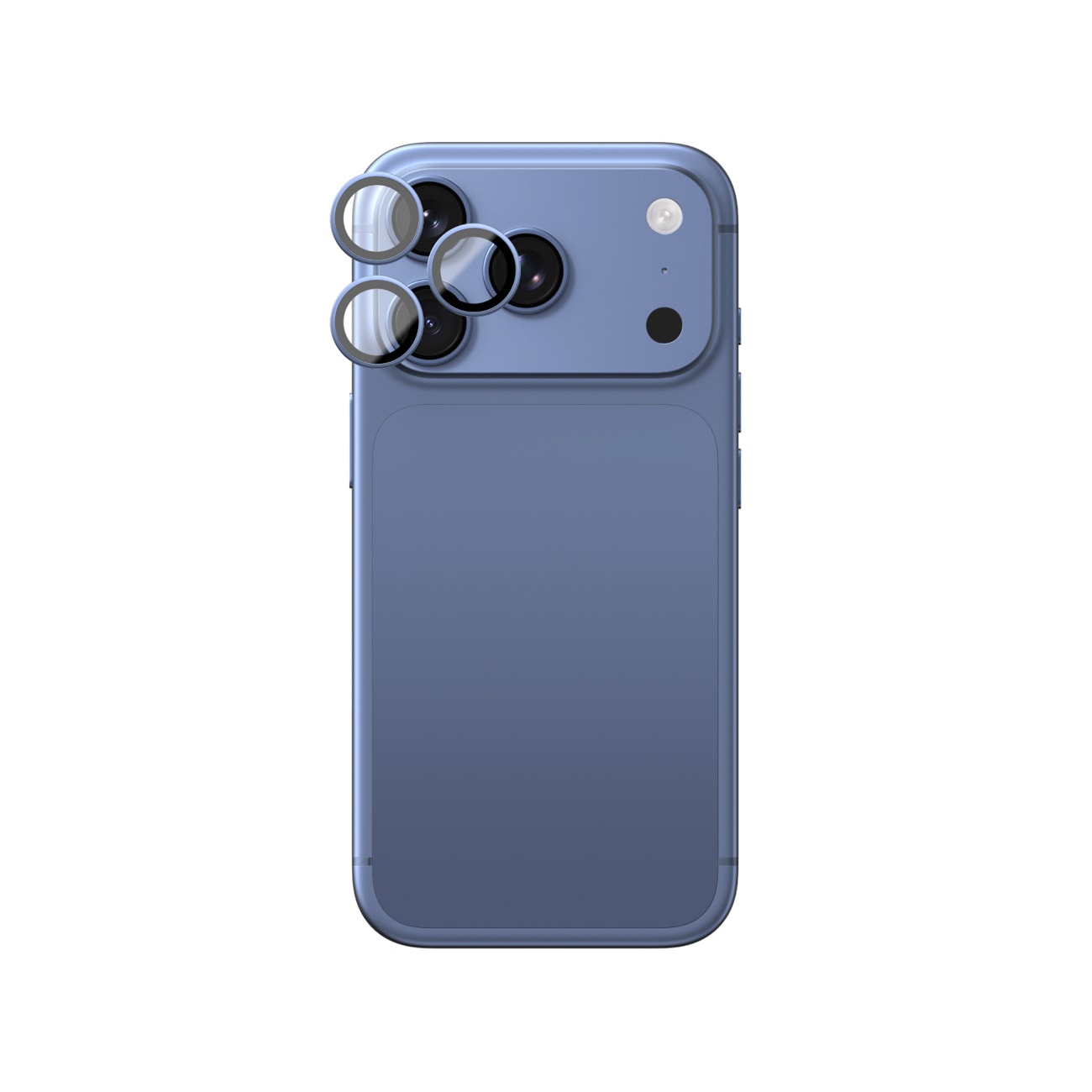 AmazingThing Radix Vision -kameran linssinsuoja iPhone 18 Pro / 18 Pro Max - sininen