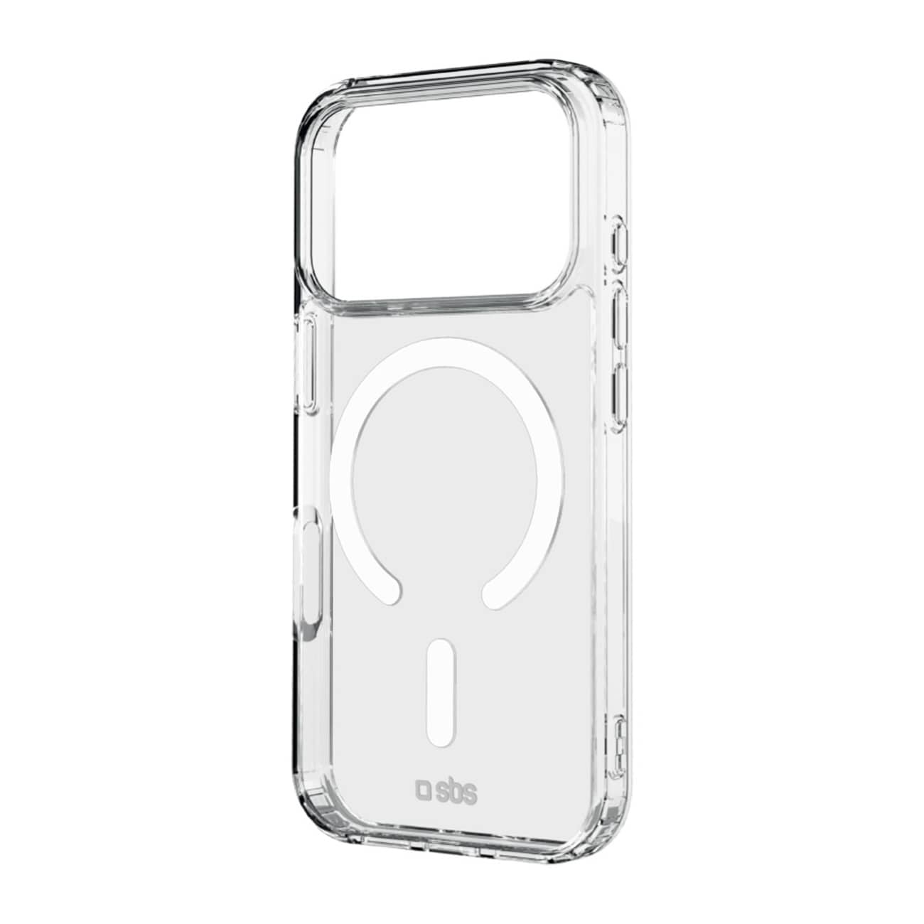 SBS Light Mag -suojakuori iPhone 18 Pro / 17 Pro:lle, MagSafe-yhteensopiva – läpinäkyvä
