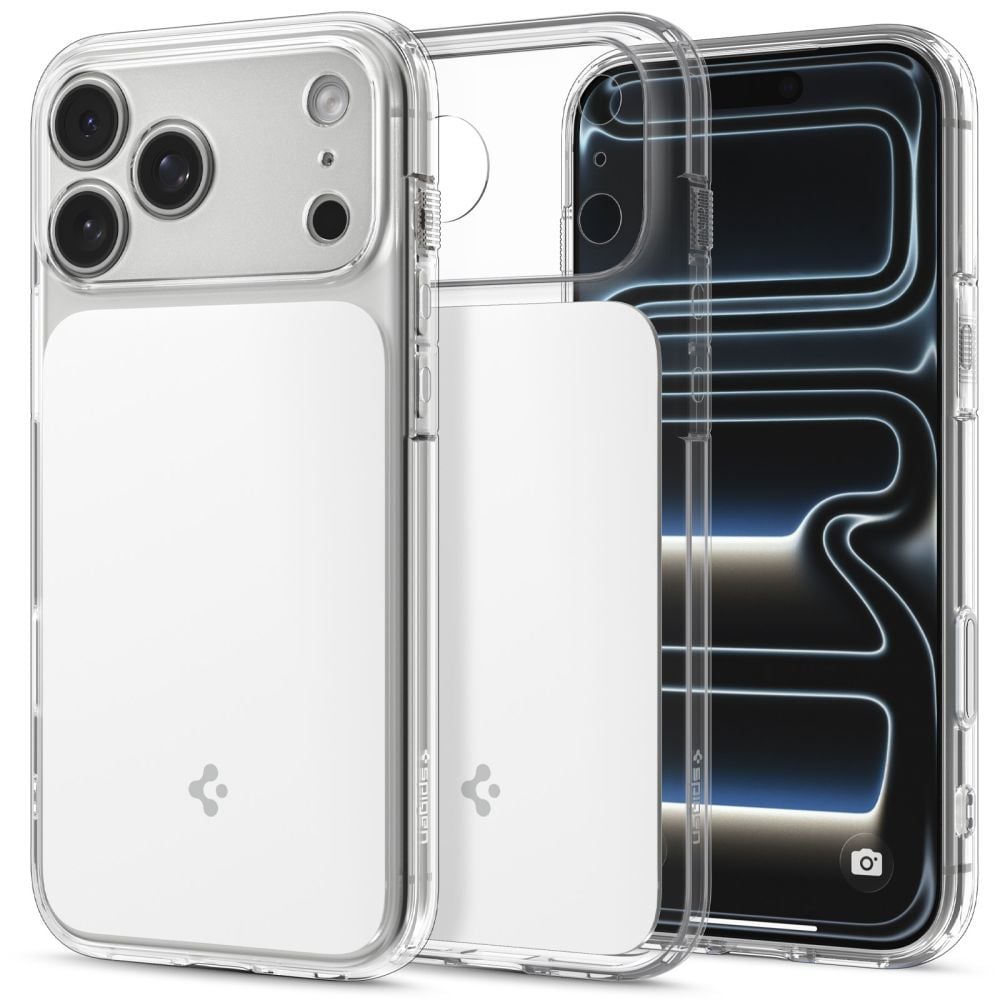 Spigen Ultra Hybrid MagSafe -suojakotelo iPhone 18 Pro Max / 17 Pro Max - Valkoinen