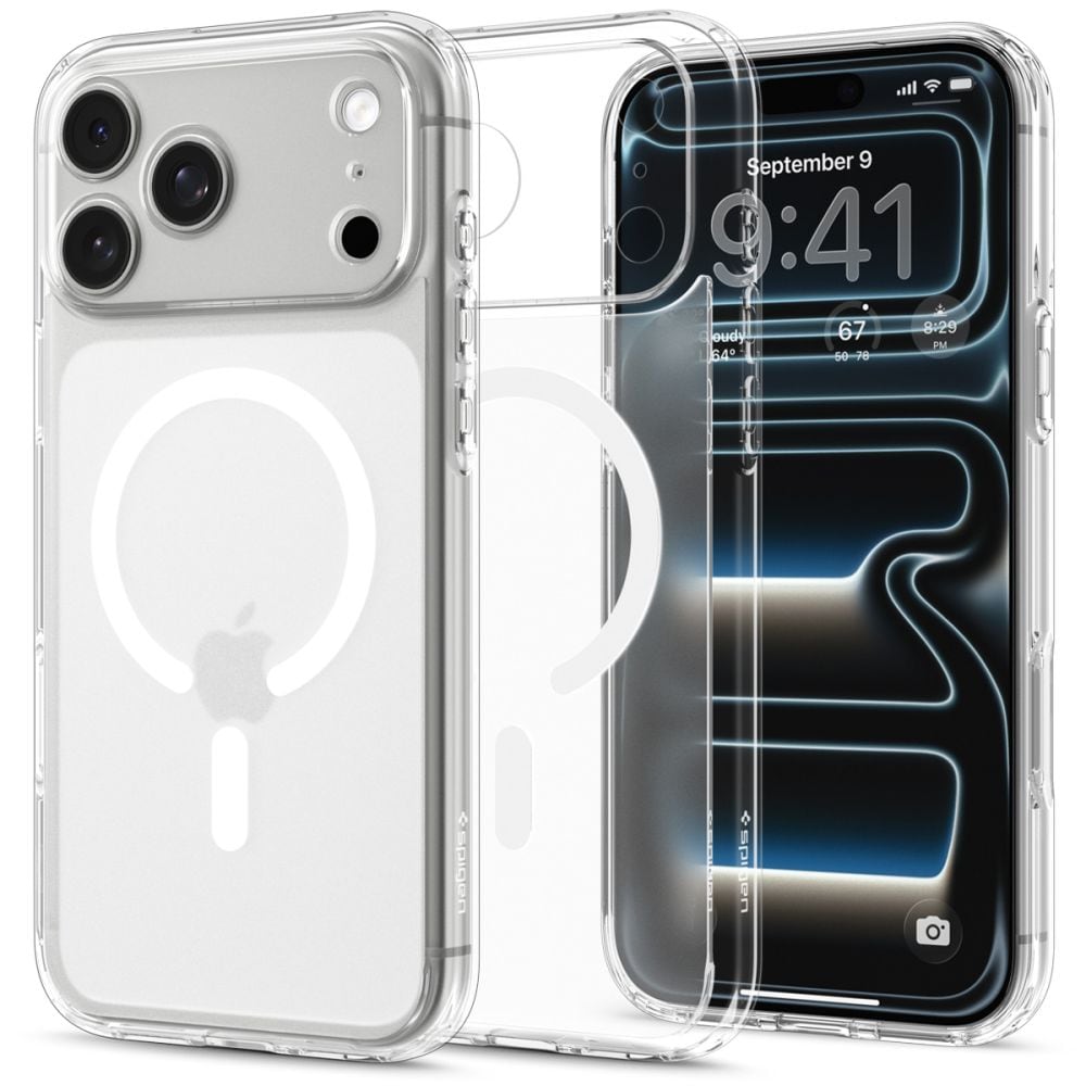 Spigen Ultra Hybrid MagSafe -suojakotelo iPhone 18 Pro / 17 Pro - jäähopea