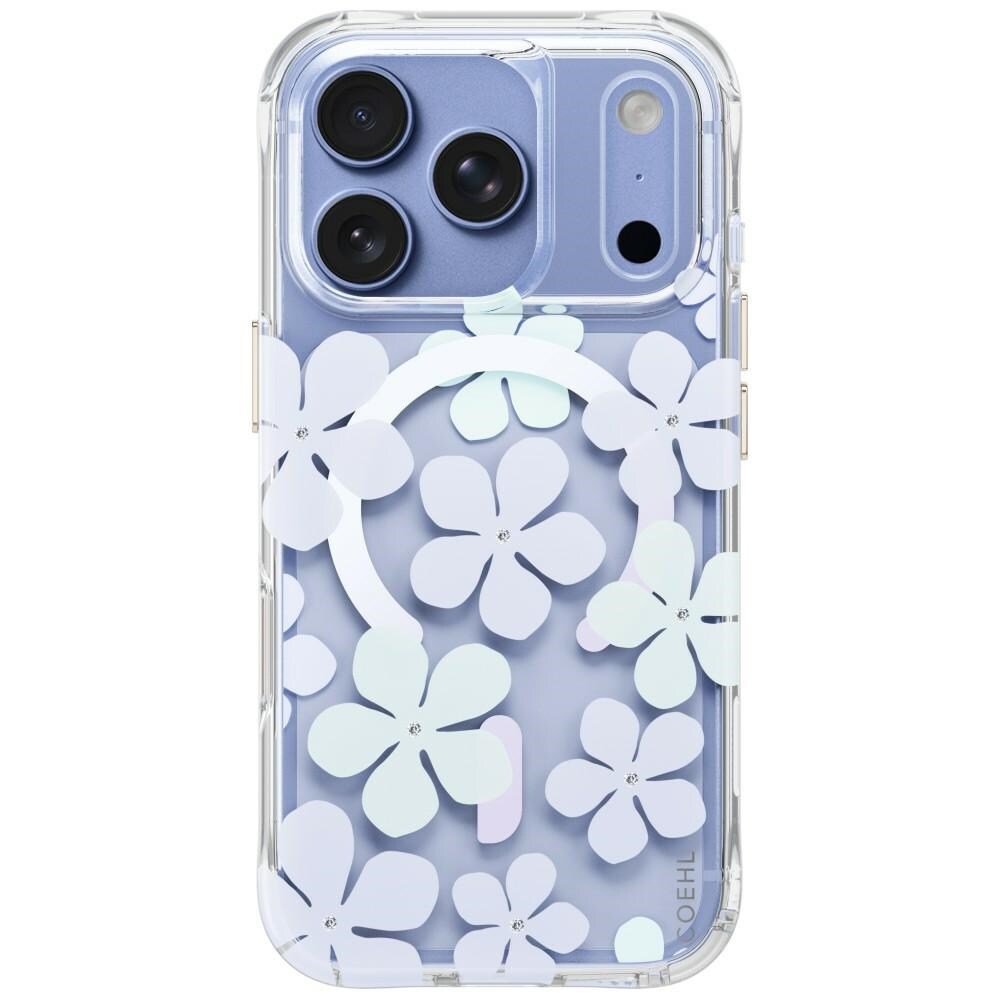 Uniq Coehl Mila - magnetti-latauskotelo iPhone 18 Pro / 17 Pro - sininen