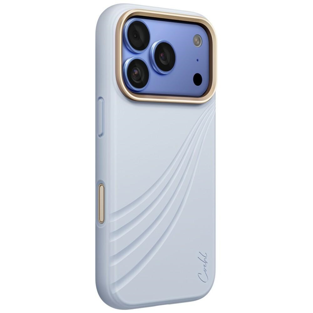 Uniq Coehl Serina -magnetinen latauskotelo iPhone 18 Pro / 17 Pro - Sininen