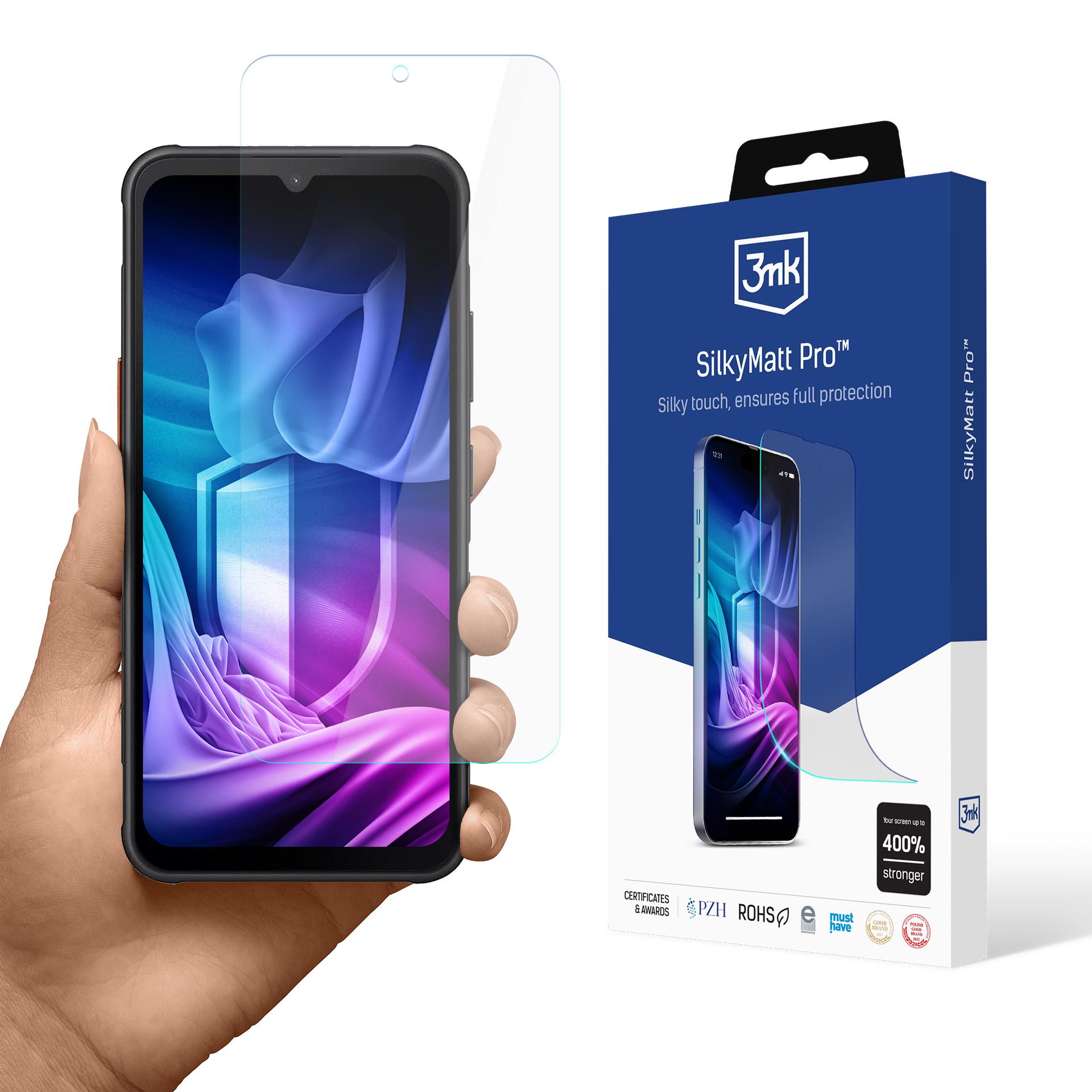 3mk Silky Matt Pro -mattafolio Samsung Galaxy XCover 7 Pro -puhelimelle