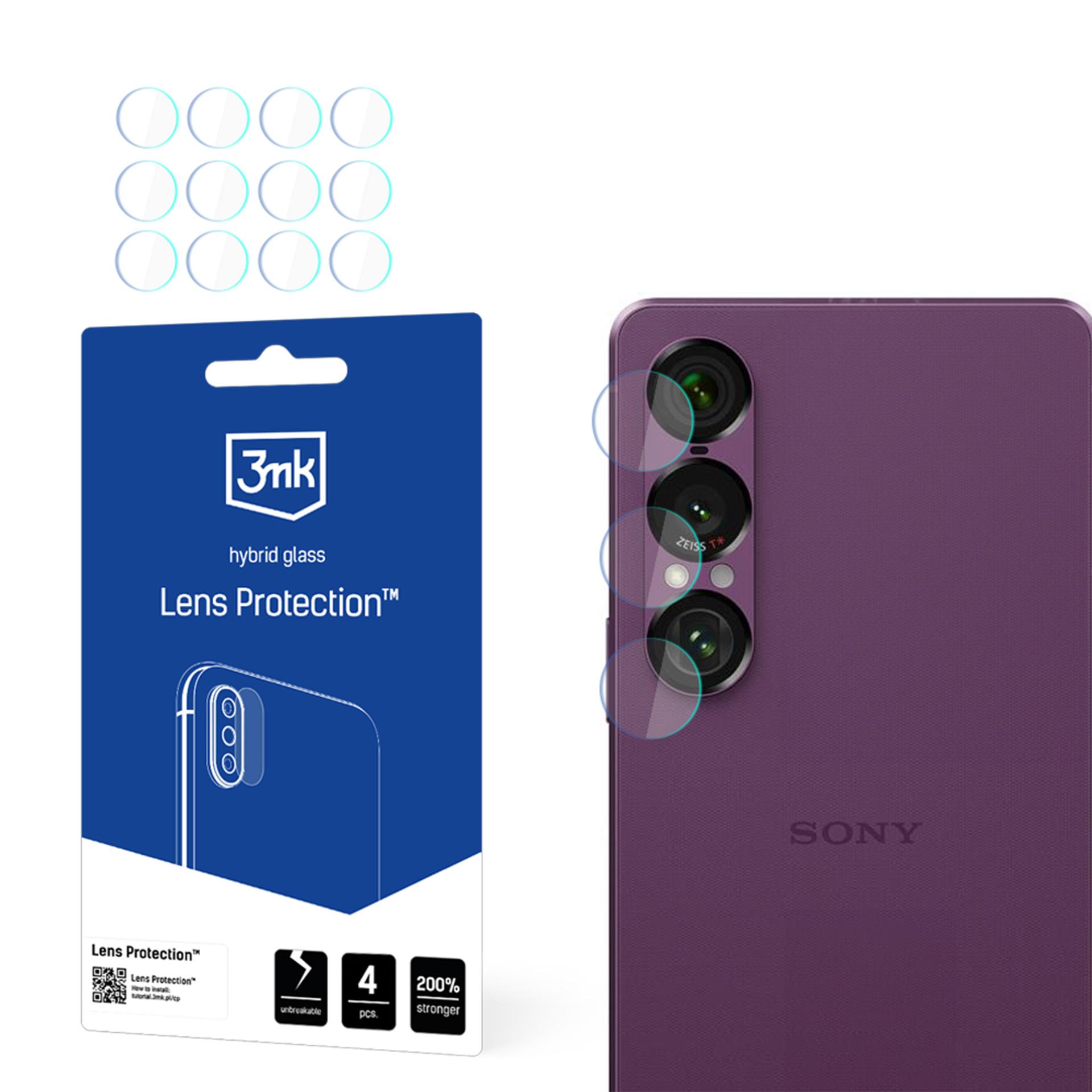 3mk:n hybridilasi kameran objektiivin suojaamiseen Sony Xperia 1 VII -mallissa
