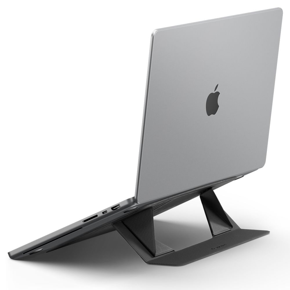 Spigen SlimFold LD201-S6 -kannettavan tietokoneen teline – harmaa