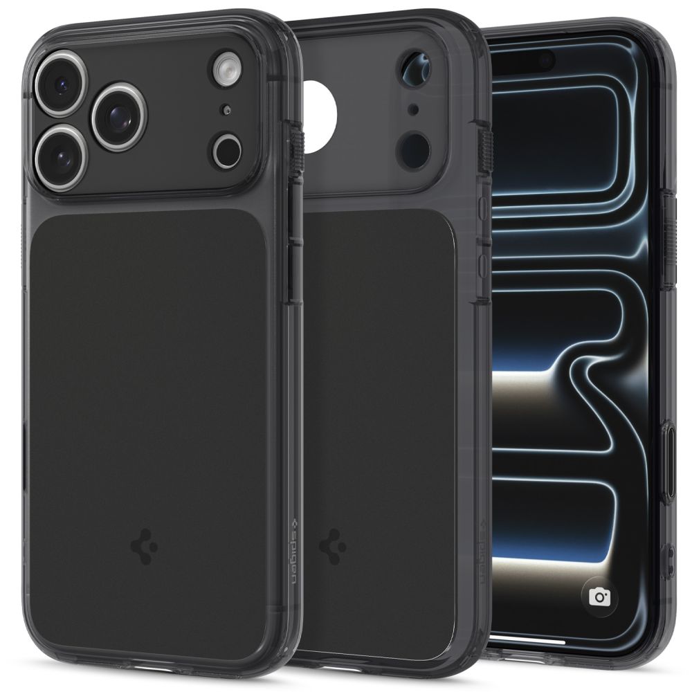 Spigen Ultra Hybrid MagSafe -suojakotelo iPhone 18 Pro / 17 Pro - mattamusta