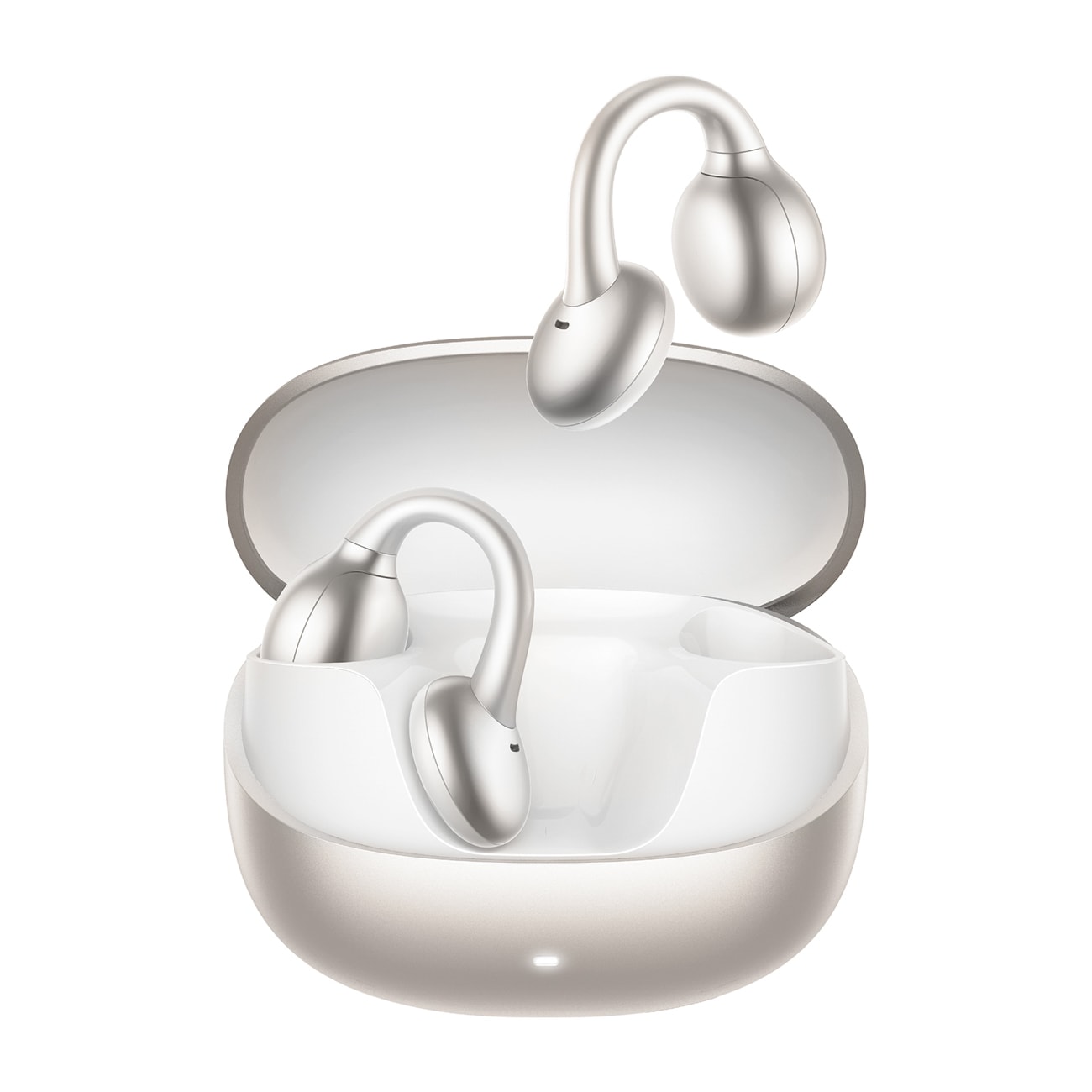 Joyroom Openfree JR-OE3 TWS langattomat in-ear-kuulokkeet – hopea