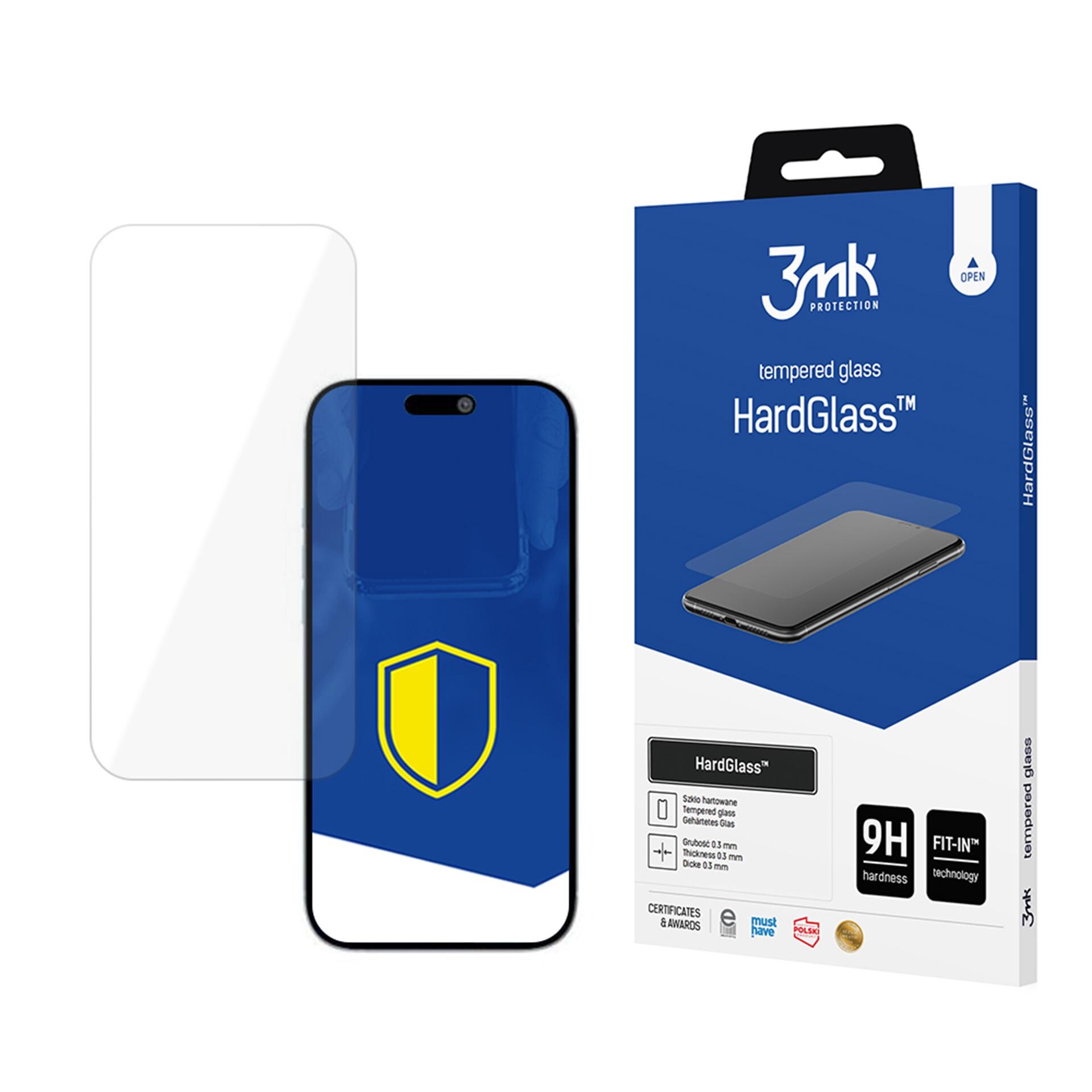 3mk HardGlass -karkaistu lasi Apple iPhone 17 Air -puhelimelle