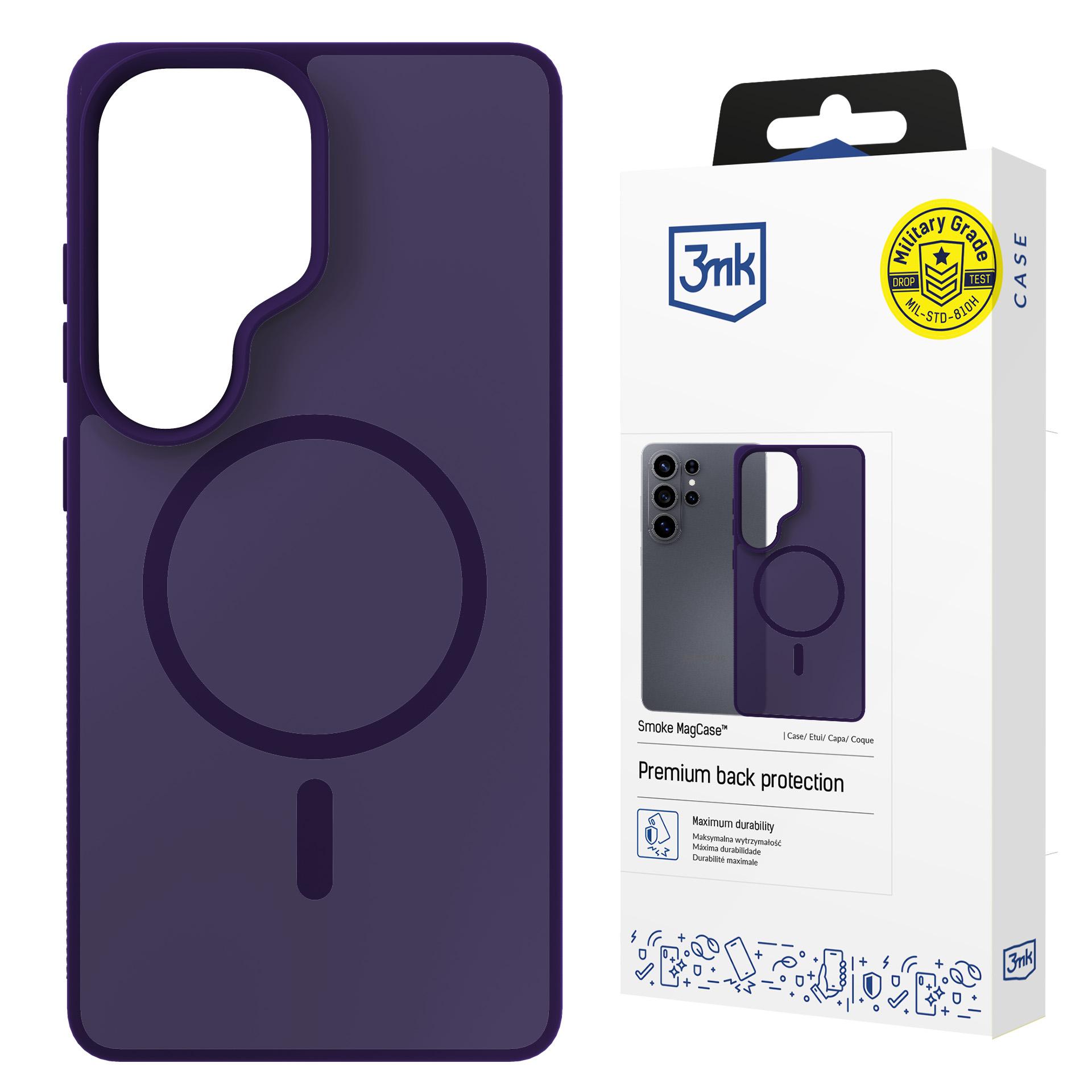 3mk Smoke MagCase Samsung Galaxy S26 Ultra - Violetti