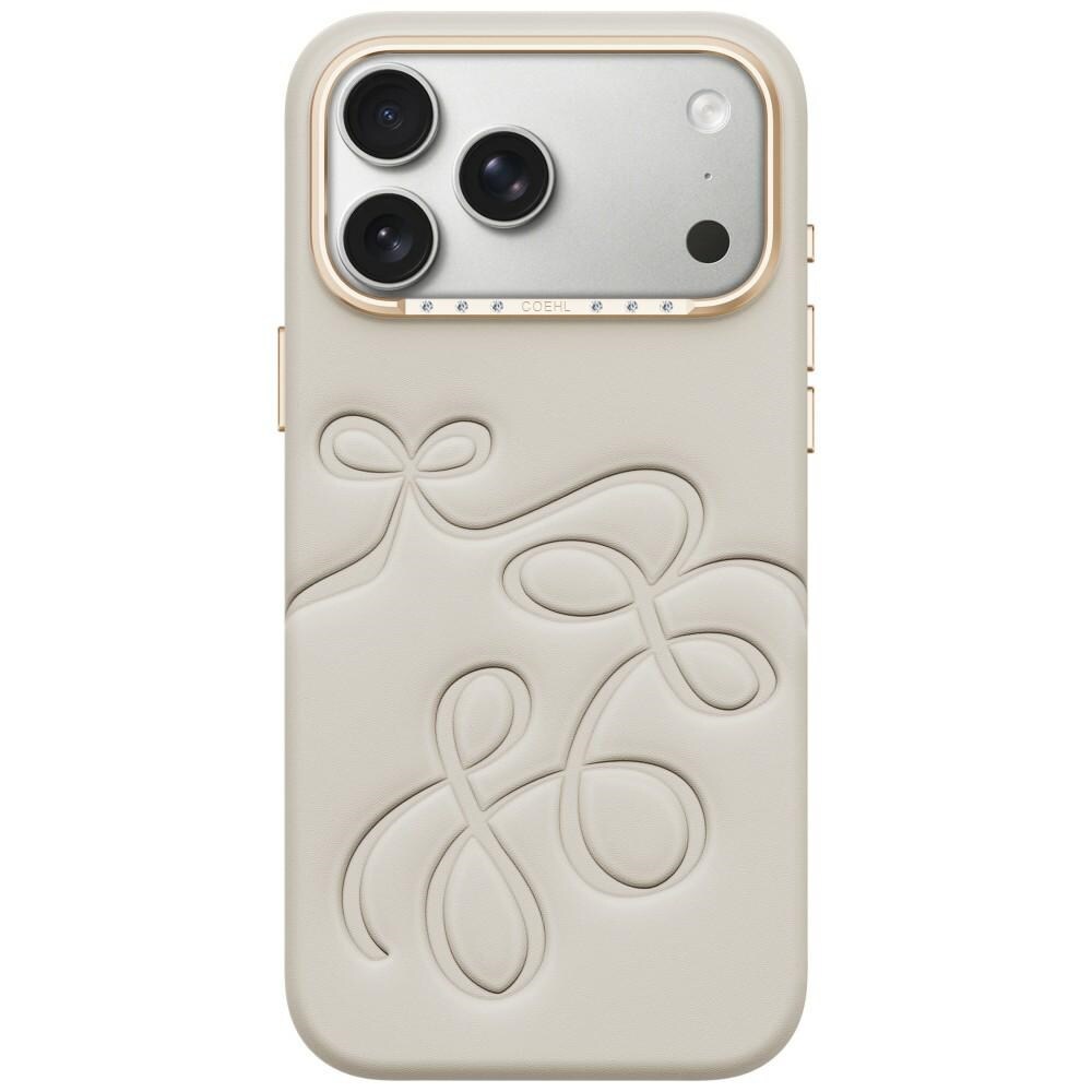 Uniq Coehl Cloude -magnetinen latauskotelo iPhone 18 Pro Max / 17 Pro Max - beige