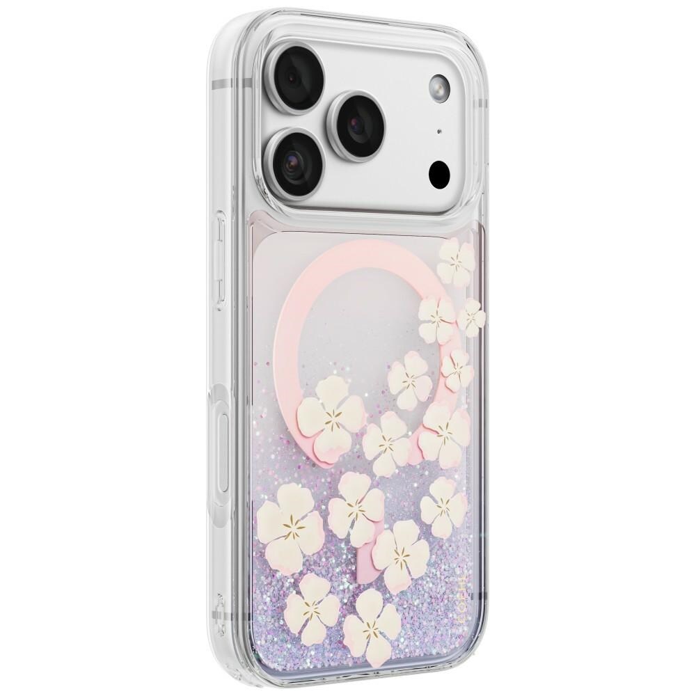 Uniq Coehl Isla -magneettinen latauskotelo iPhone 18 Pro / 17 Pro - vaaleanpunainen