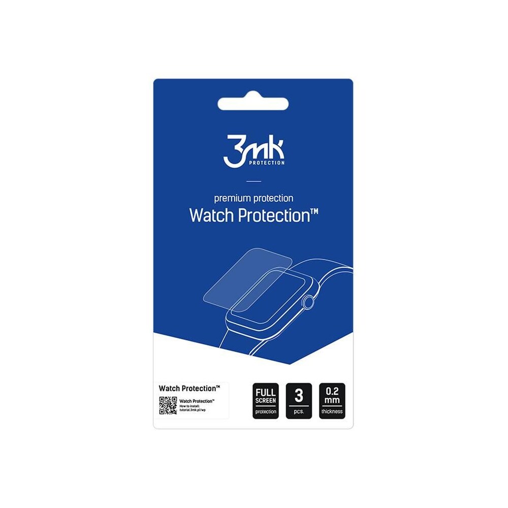 3mk Watch Protection FlexibleGlass -älykellon näytönsuojus Garett Muse -mallille