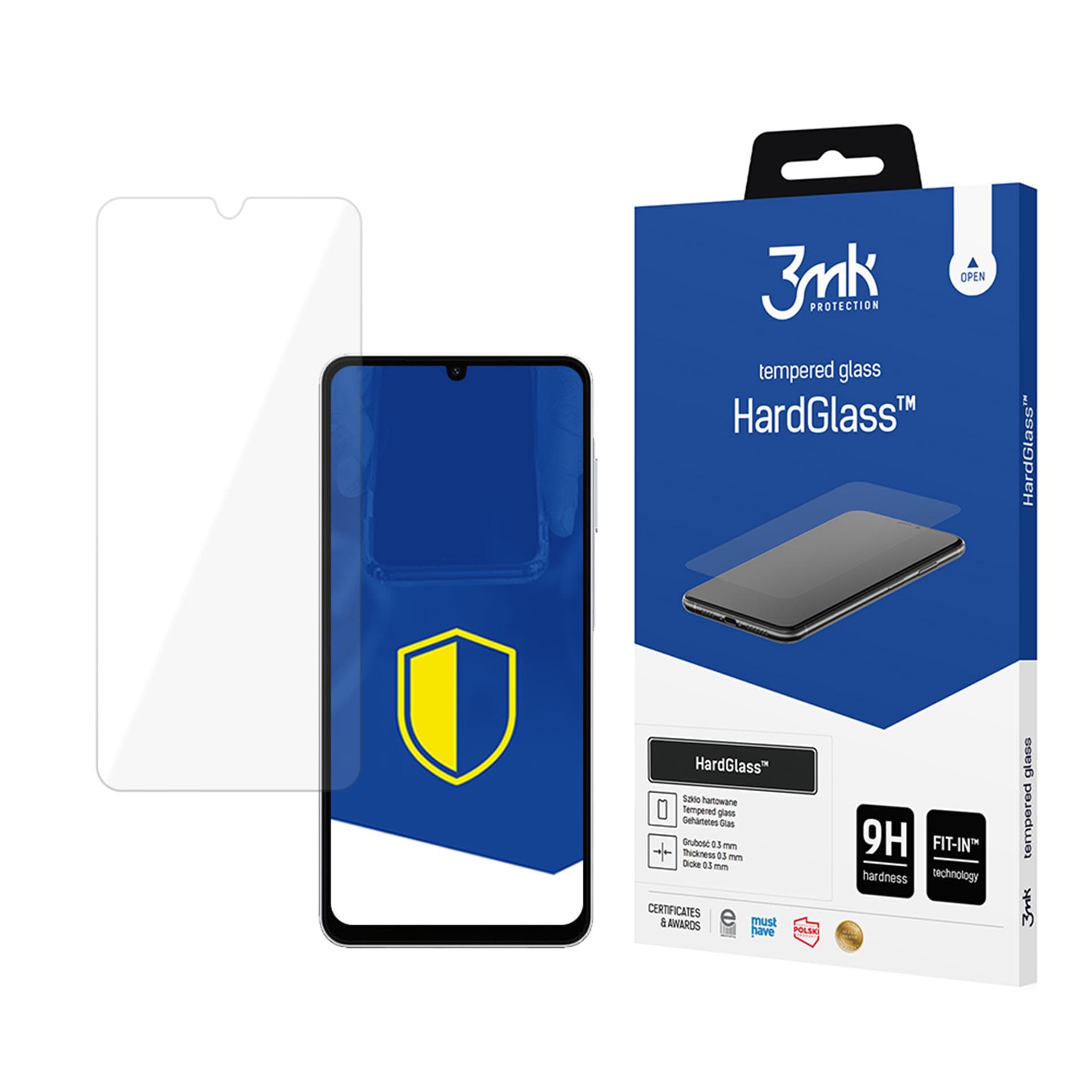 3mk HardGlass -karkaistu lasi Samsung Galaxy A07 4G -mallille