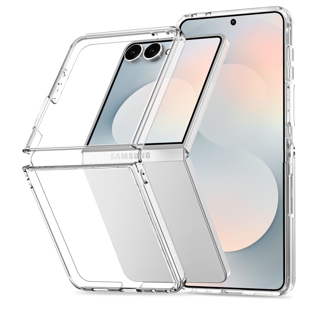 Tech-Protect FlexAir Hybrid -suojakotelo Samsung Galaxy Z Flip 8:lle – läpinäkyvä