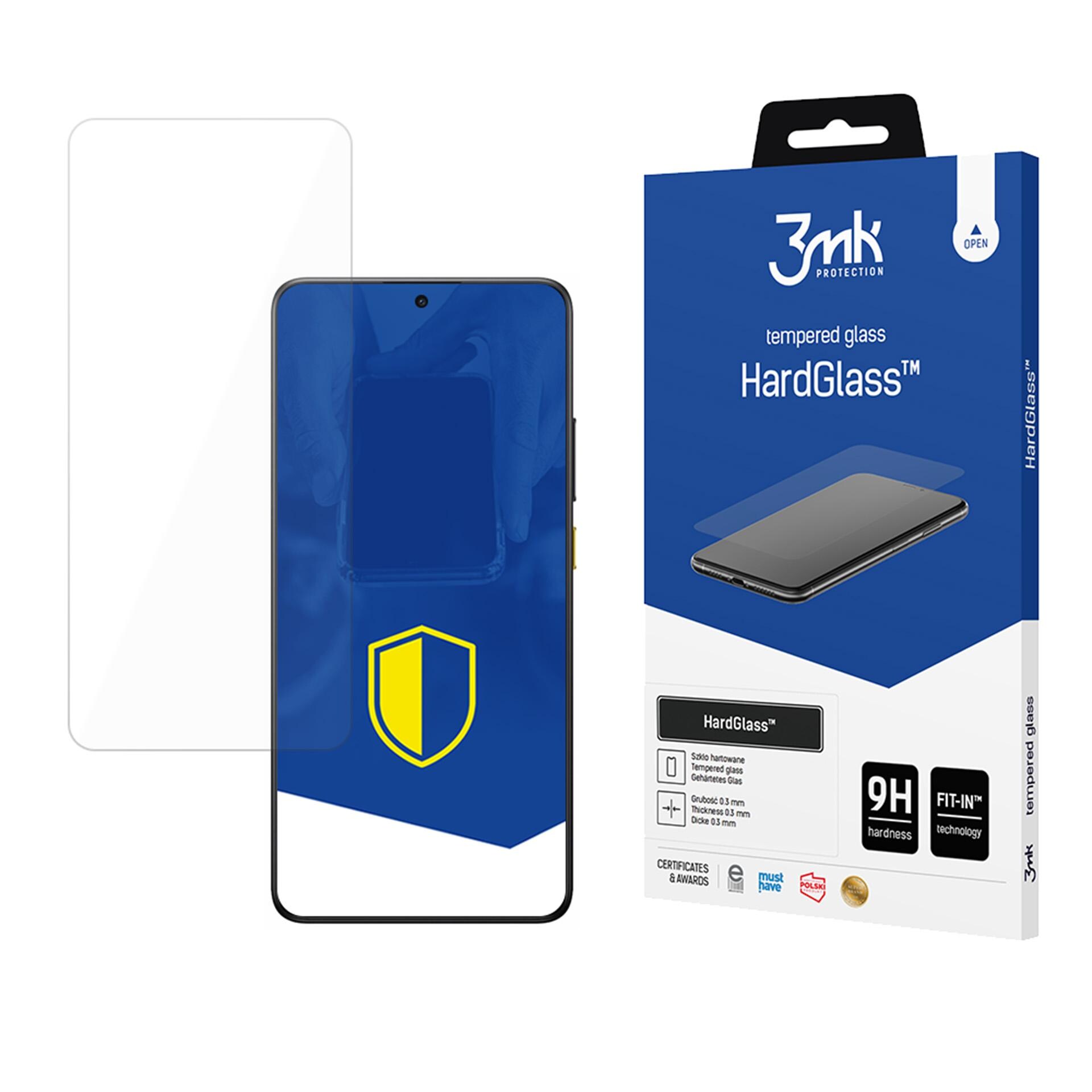 3mk HardGlass -karkaistu lasi Xiaomi Poco X7 Pro -puhelimelle