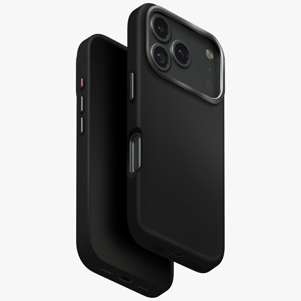 Uniq Lyden Magclick -latauskotelo iPhone 17 Pro:lle – musta