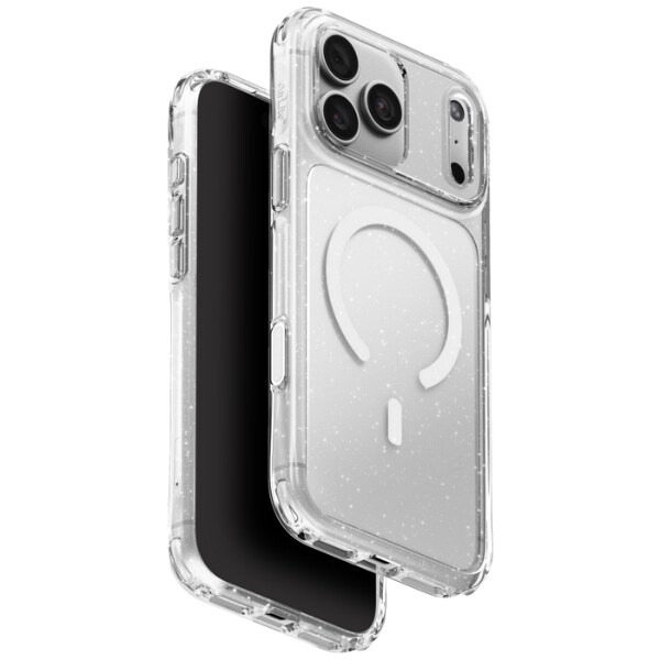 Uniq LifePro Xtreme Magclick -latauskotelo iPhone 18 Pro Maxille / 17 Pro Maxille – läpinäkyvä