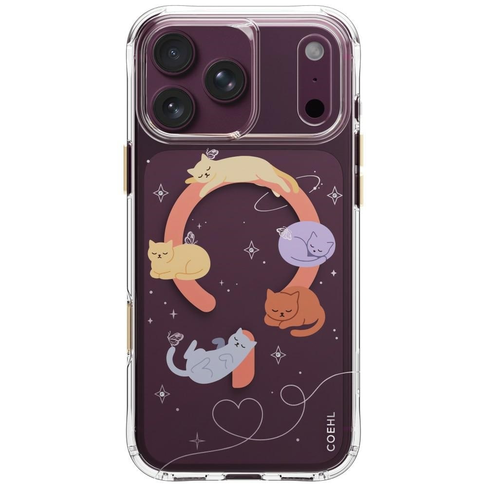 Uniq Coehl Elysie -magnetinen latauskotelo iPhone 18 Pro Max / 17 Pro Max - Monivärinen