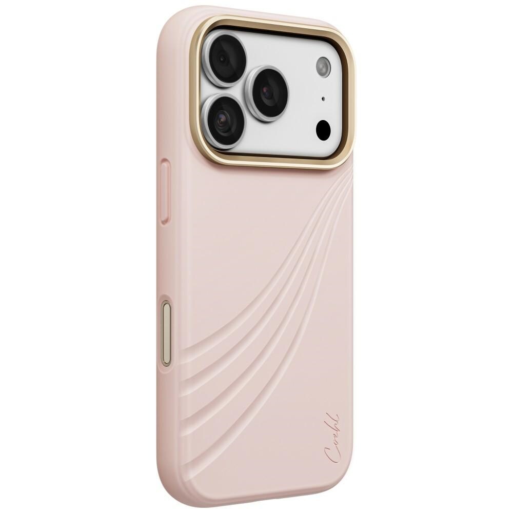 Uniq Coehl Serina -magnetinen latauskotelo iPhone 18 Pro / 17 Pro - vaaleanpunainen
