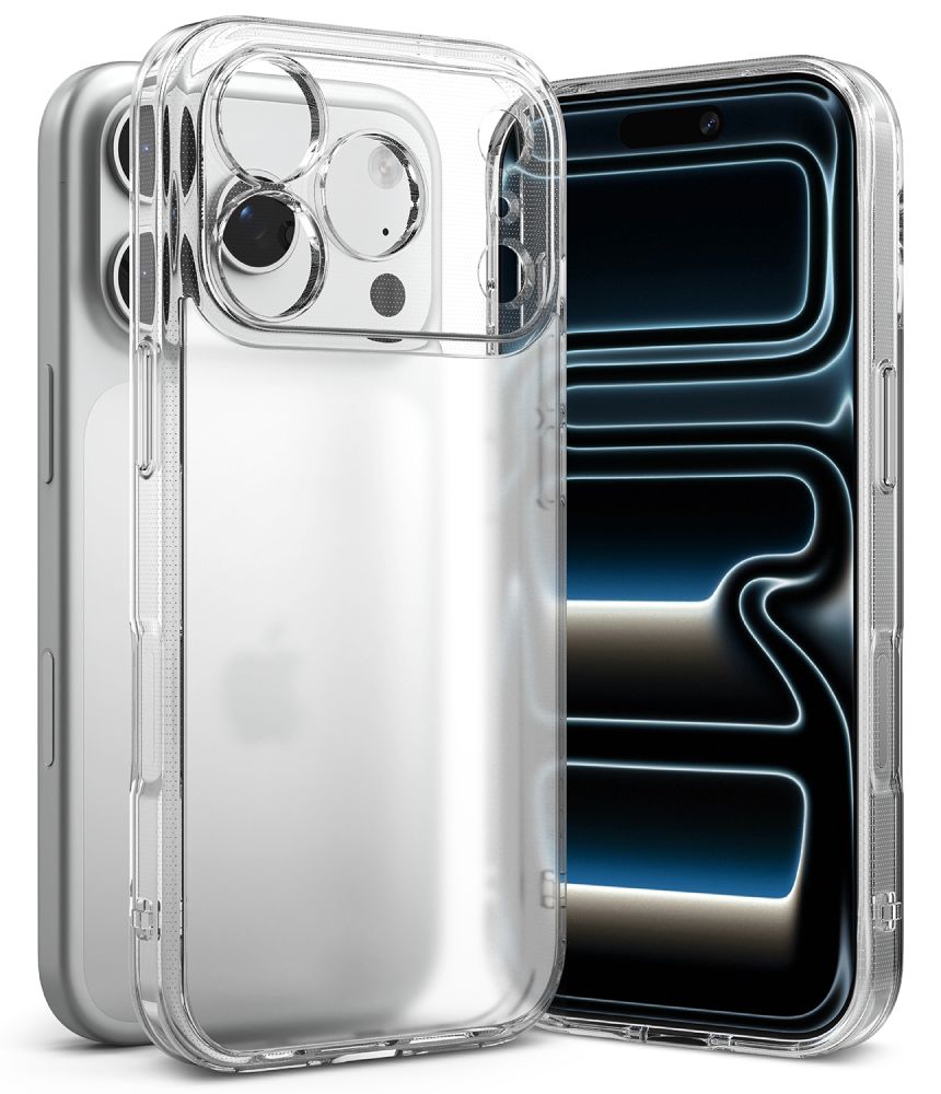Ringke Fusion -suojakotelo iPhone 18 Pro Max / 17 Pro Max - läpinäkyvä, matta