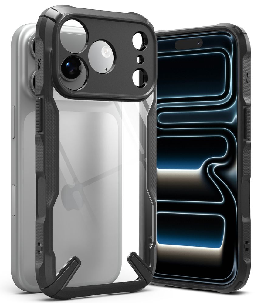 Ringke Fusion X -suojakotelo iPhone 18 Pro Maxille / 17 Pro Maxille – musta