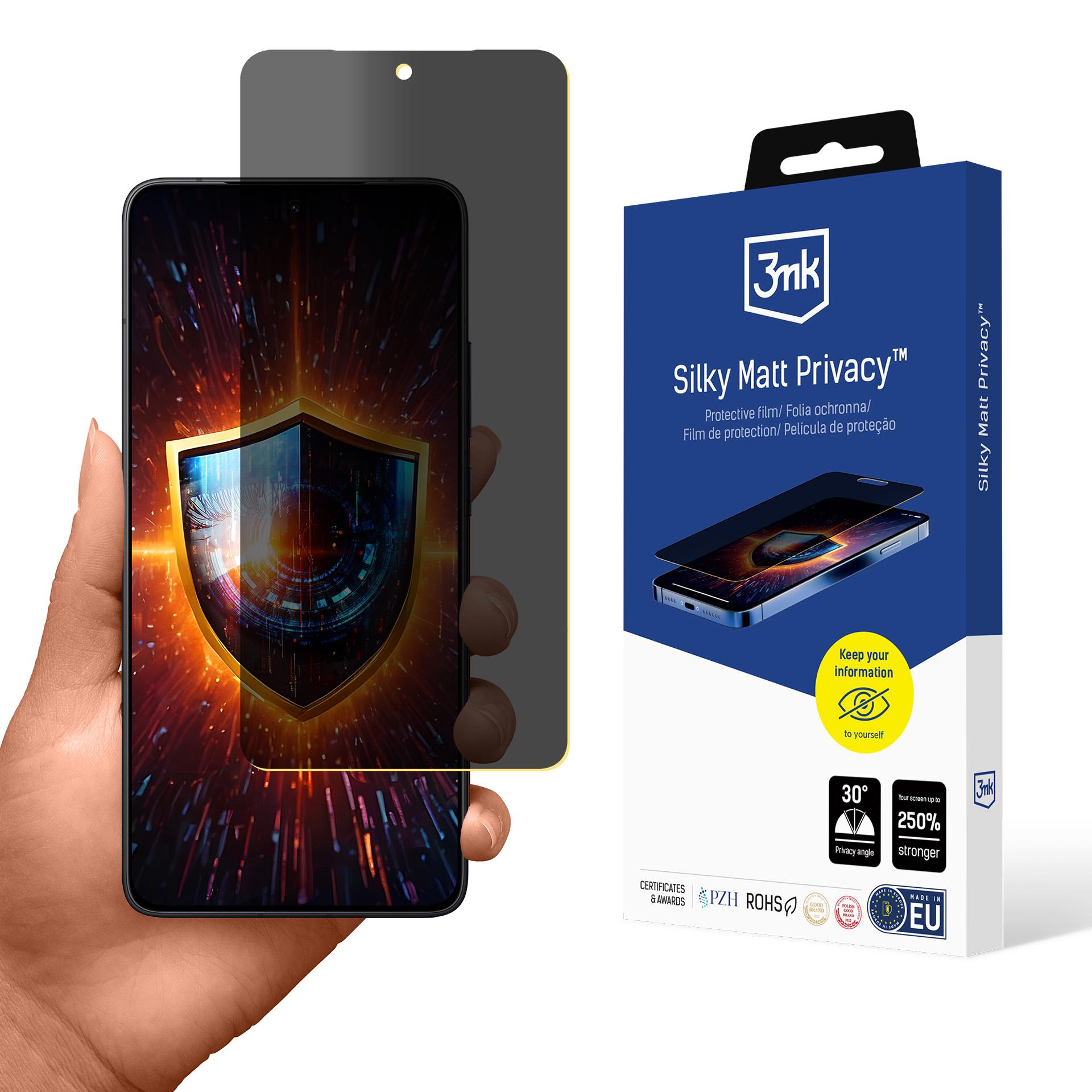 3mk Silky Matt -näytönsuojakalvo Xiaomi Poco F7 Pro / Xiaomi Poco F7 Ultra -mallille