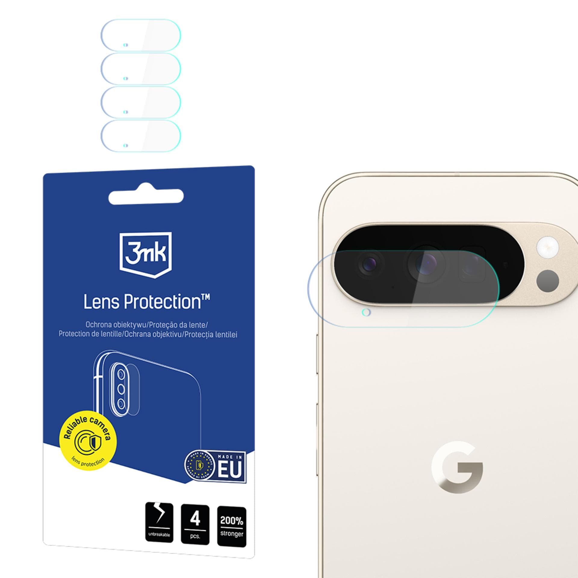 3mk-objektiivin suojalasi Google Pixel 10 Pro XL -puhelimelle