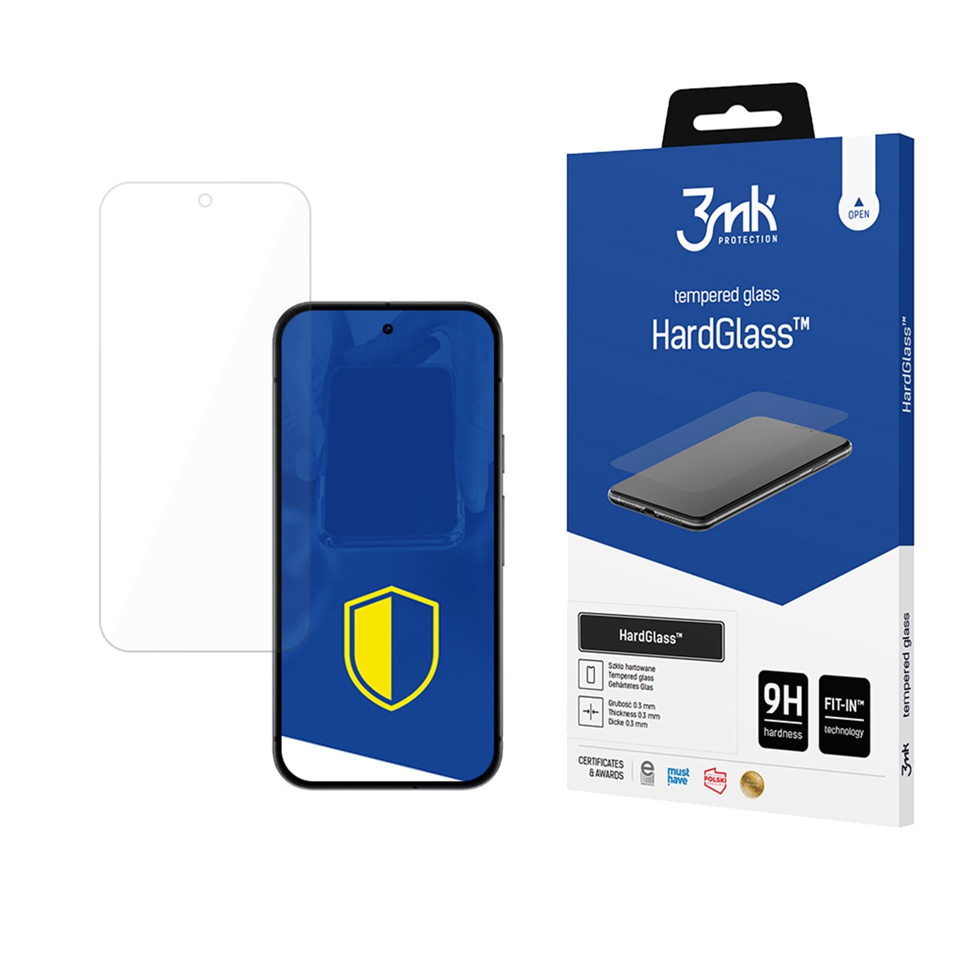 3mk HardGlass -karkaistu lasi Google Pixel 9A:lle