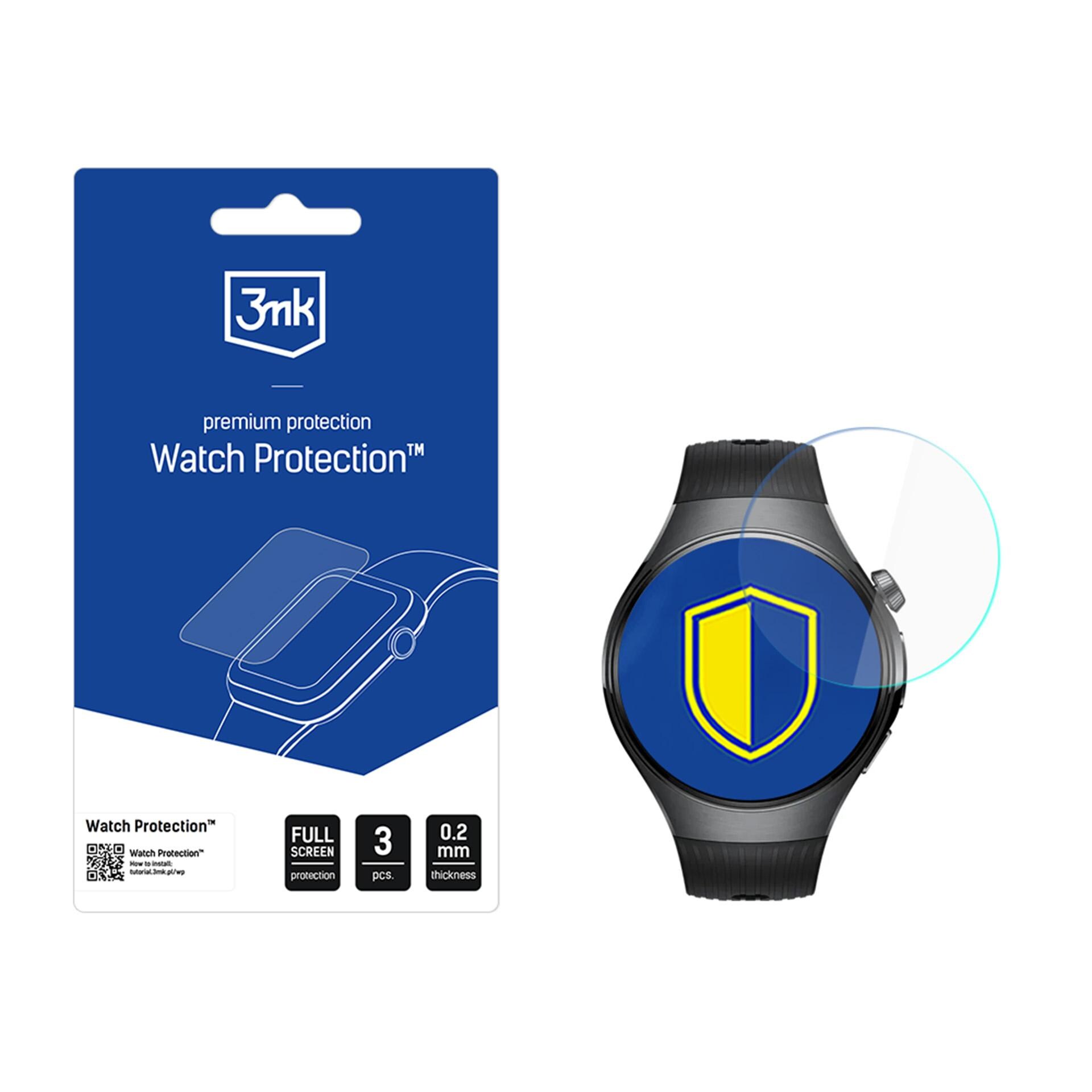 3mk Watch Protection ARC -älykellon näytönsuojus Huawei Watch 5 46 mm:lle