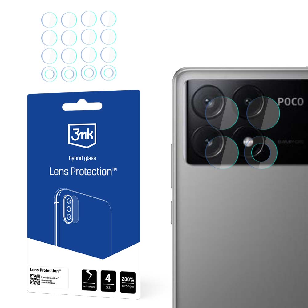 3mk Lens Protection™ -hybridikameralasi Xiaomi Poco X6 Pro 5G:lle
