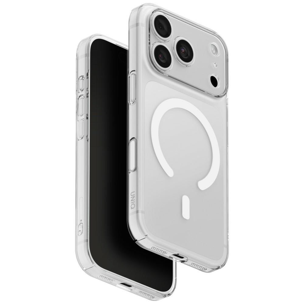 Uniq Hybrid Maglick -latauskotelo iPhone 18 Pro / 17 Pro - Läpinäkyvä