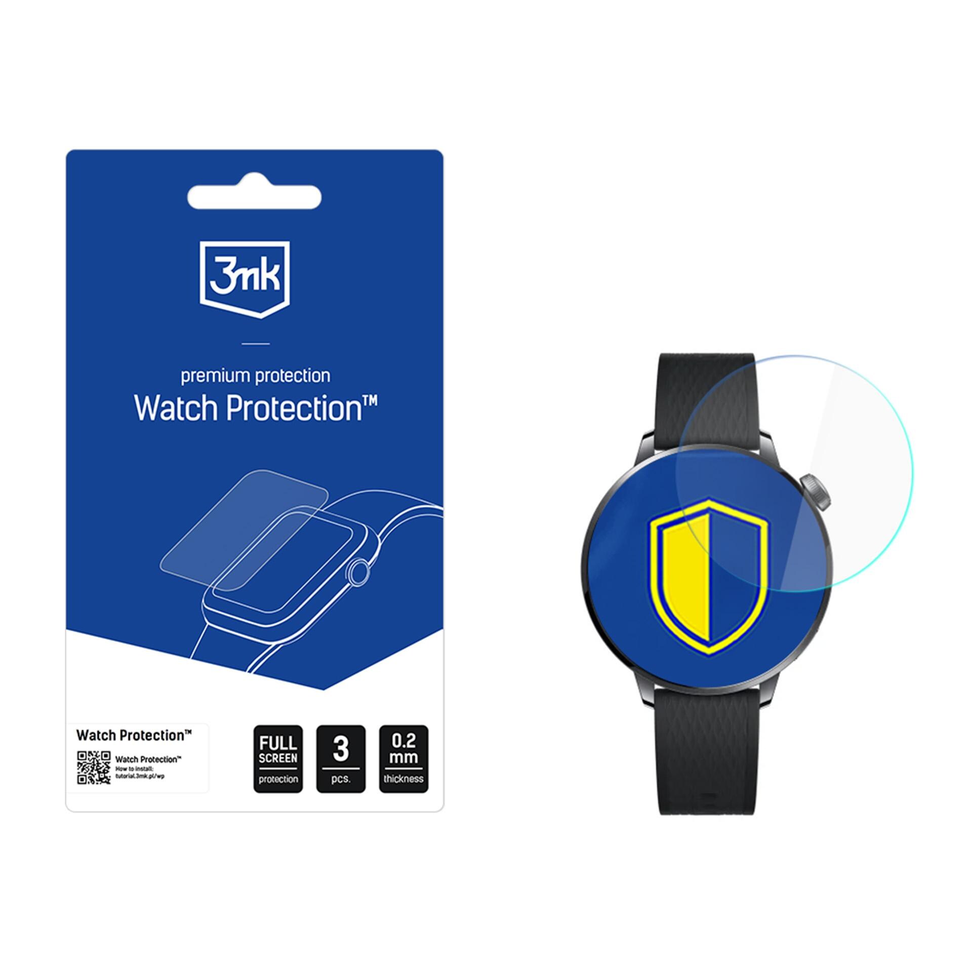 3mk Watch Protection ARC -älykellon näytönsuojus OnePlus Watch 3:lle, 43 mm