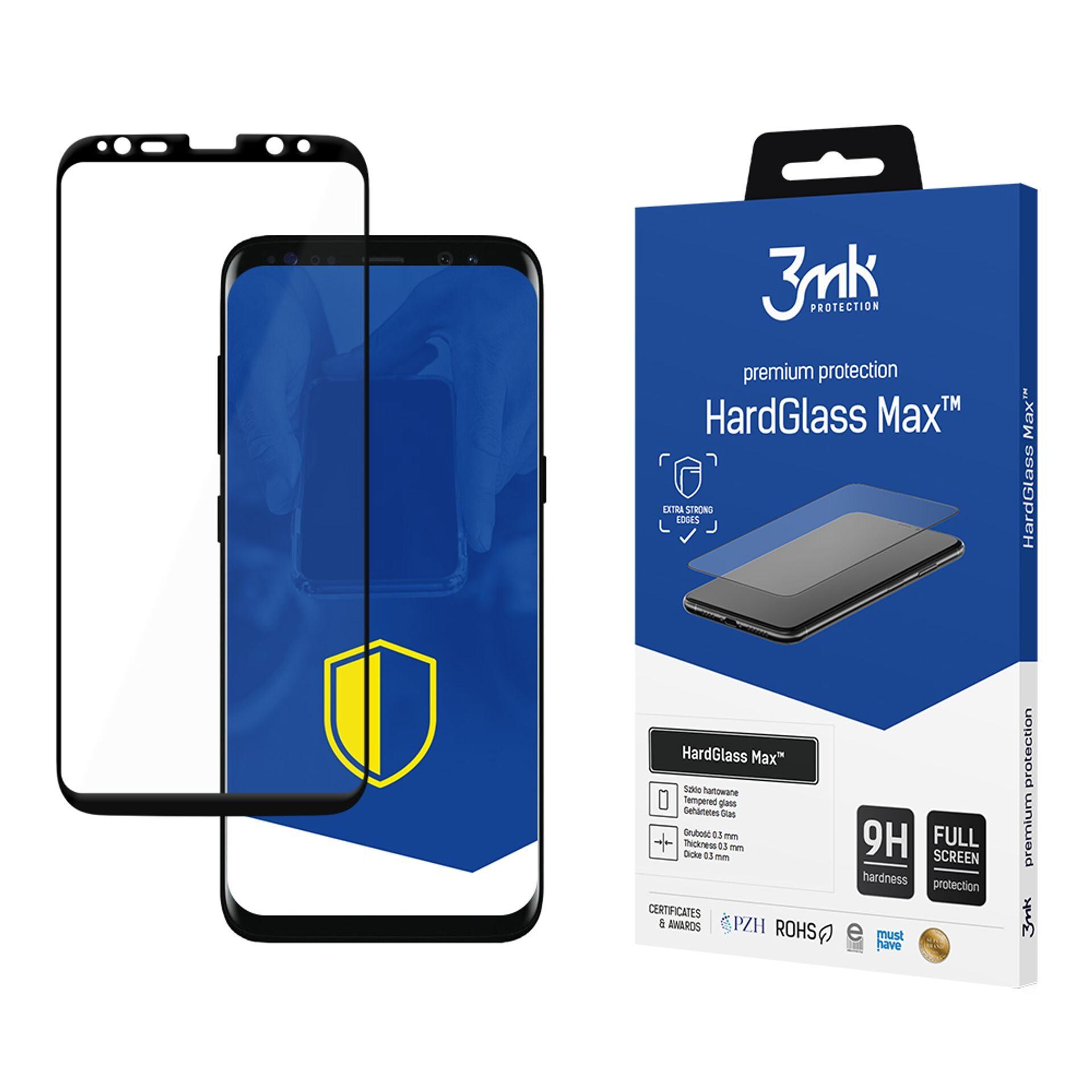 Samsung Galaxy S8/S9 – 3mk HardGlass Max Black