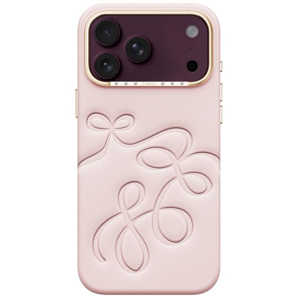 Uniq Coehl Cloude -magnetinen latauskotelo iPhone 18 Pro Maxille / 17 Pro Maxille – vaaleanpunainen