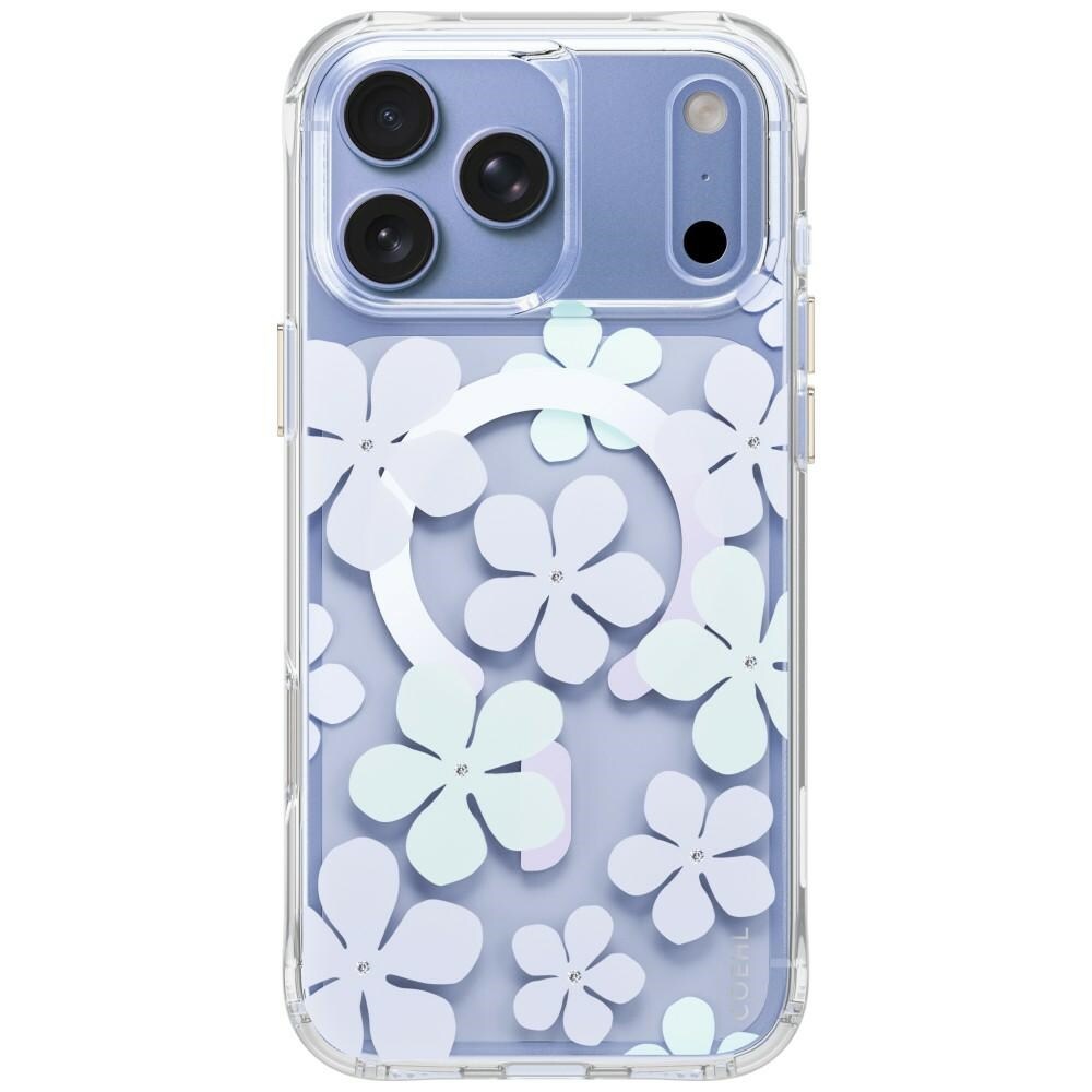 Uniq Coehl Mila -magnetinen latauskotelo iPhone 18 Pro Maxille / 17 Pro Maxille – sininen