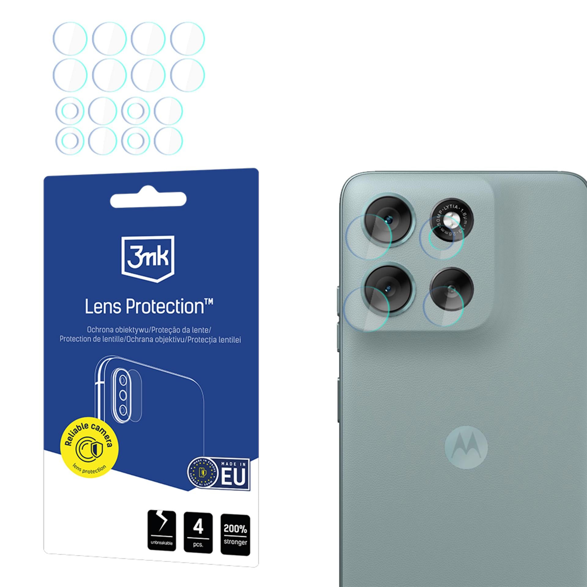 3mk:n kameran objektiivin hybridilasisuojus Motorola Moto G56:lle