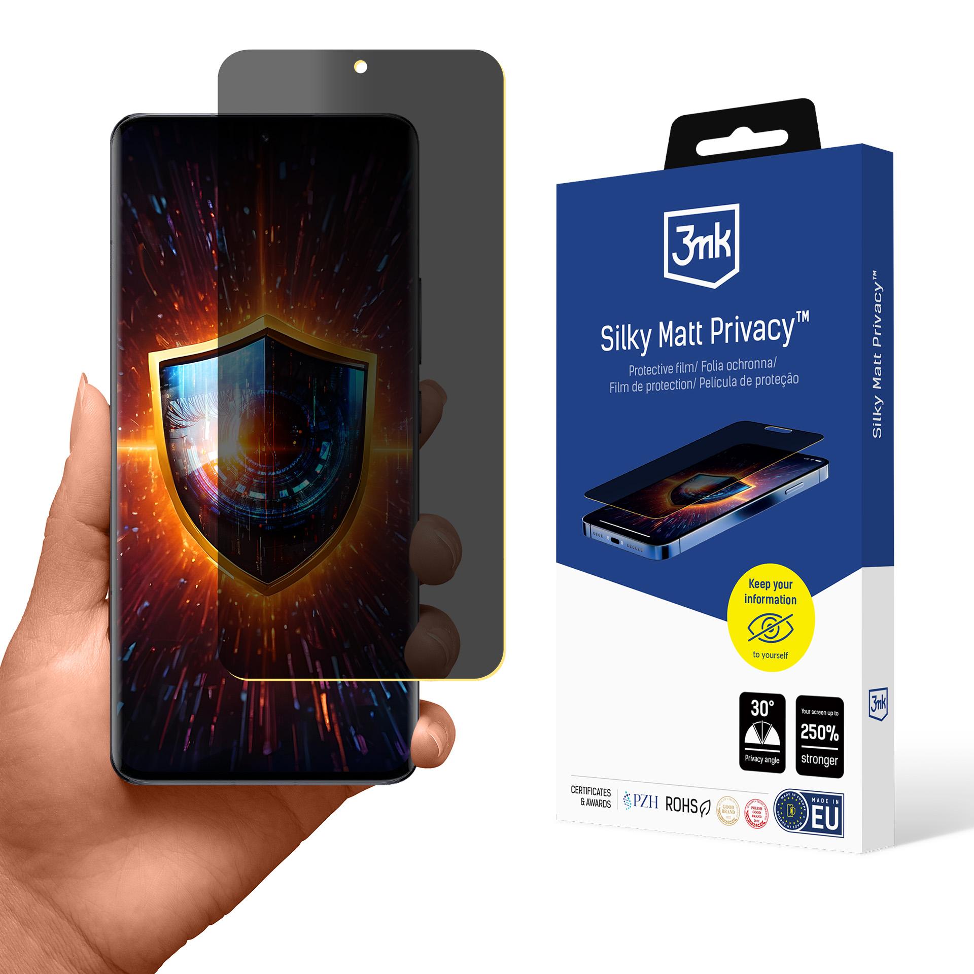 Yksityisyydensuojakalvo 3mk Silky Matt Privacy, Xiaomi 13 Pro -mallille