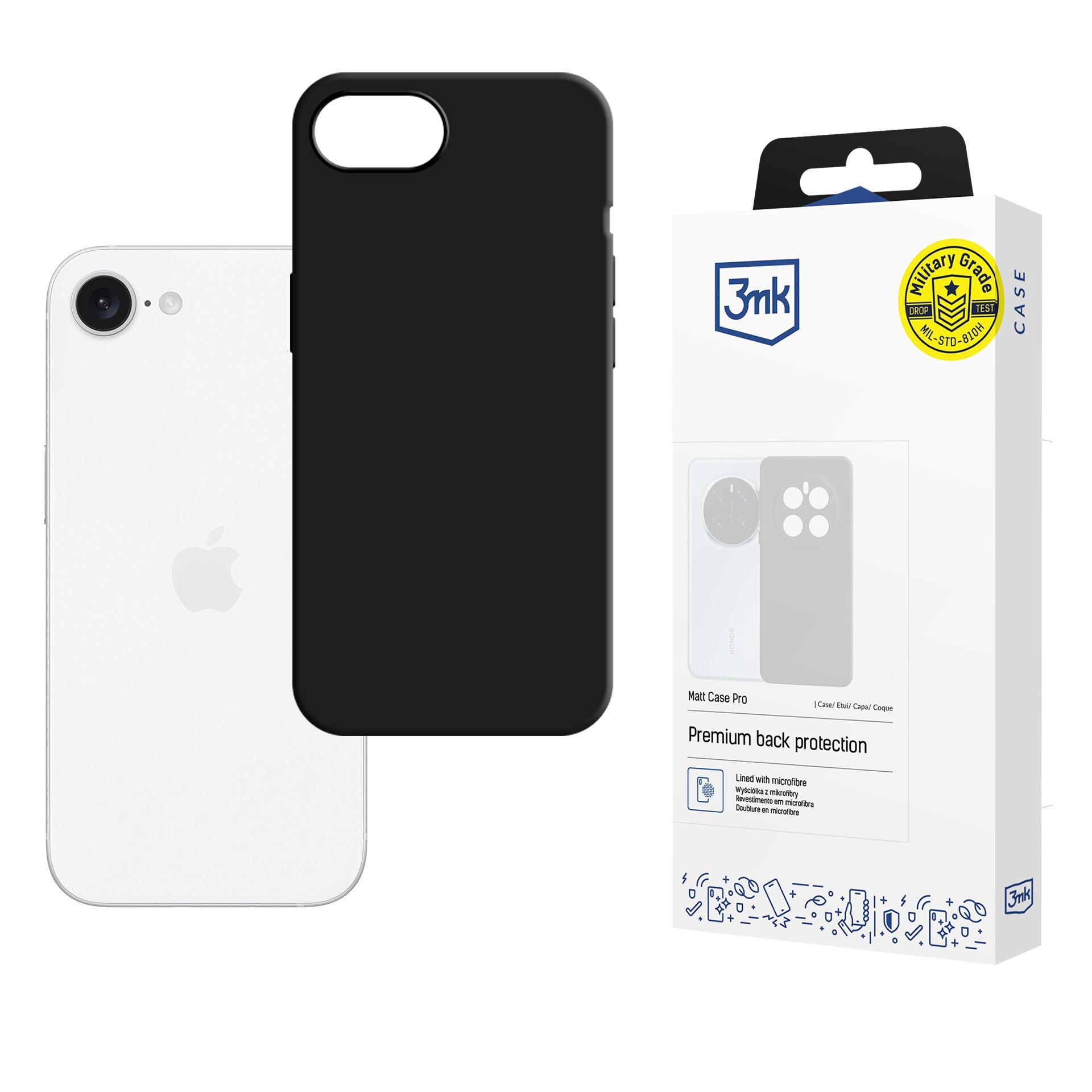 3mk Matt Case Pro Apple iPhone 16E:lle – mattamusta