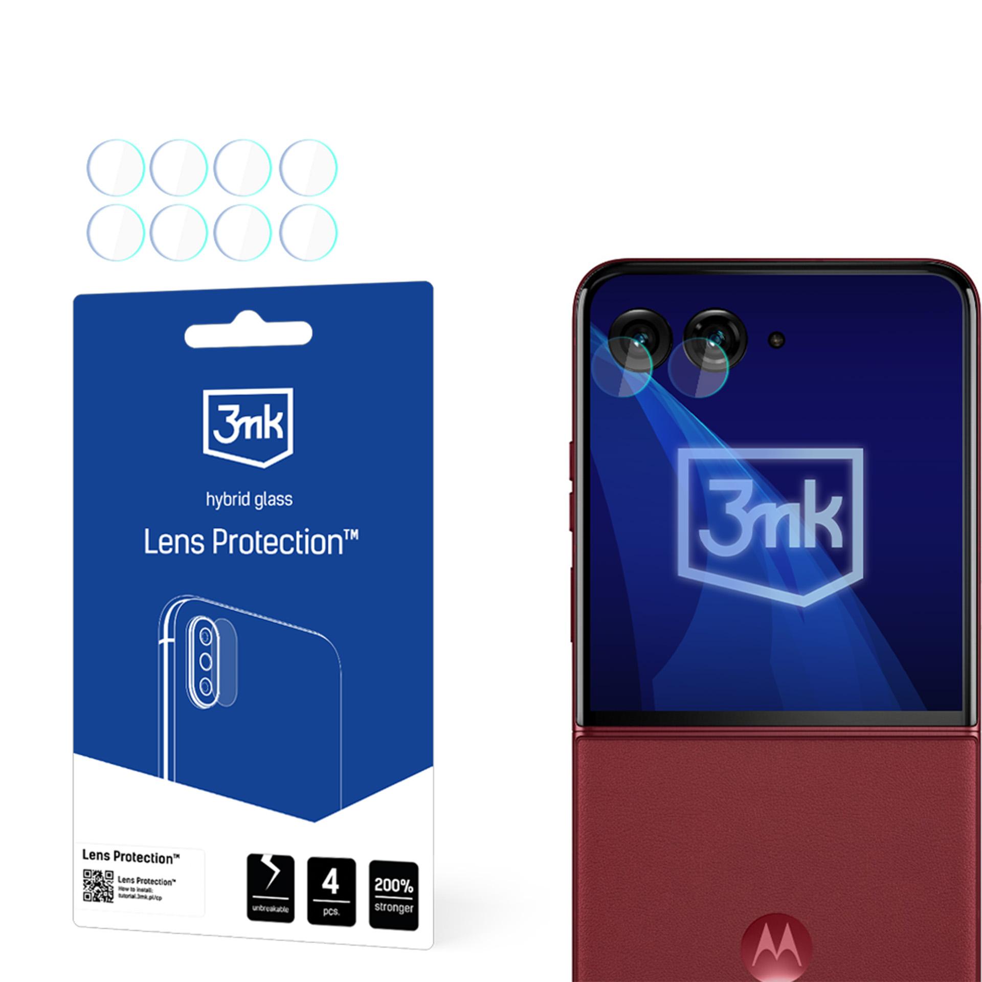 3mk-objektiivin suojalasi Motorola Razr 60 Ultra -puhelimelle