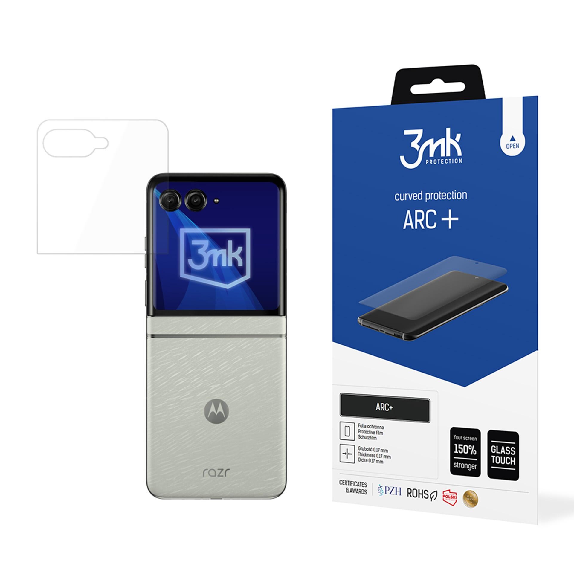 3mk ARC+ -suojakalvo Motorola Razr 60:lle