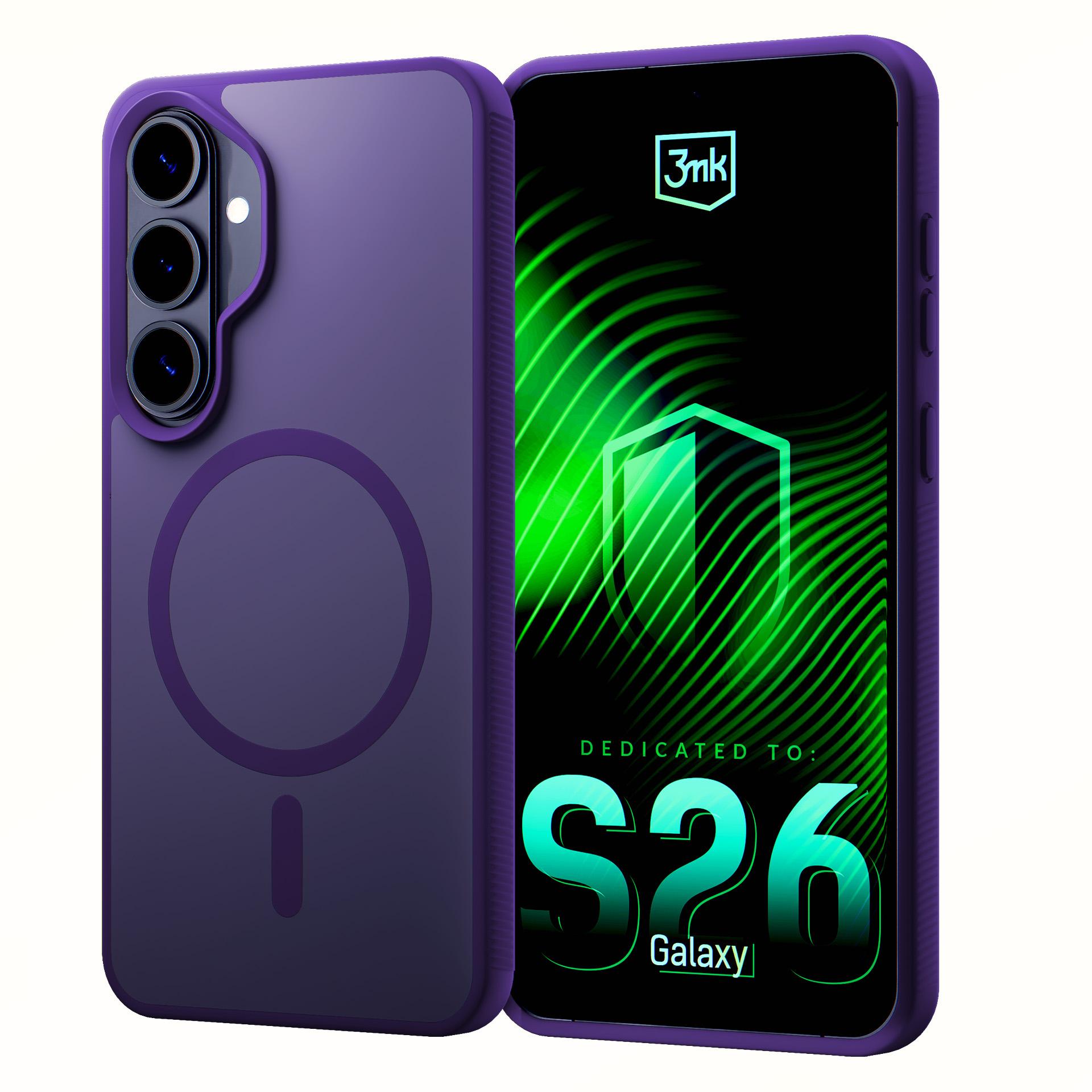 3mk Smoke MagCase Samsung Galaxy S26+:lle – violetti