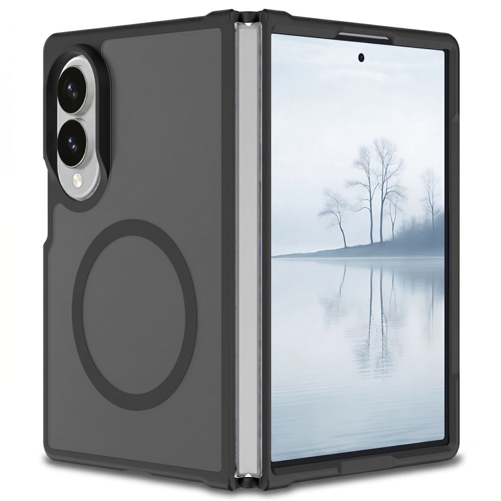 Tech-Protect Magmat MagSafe -suojakotelo Samsung Galaxy Z Fold 8:lle – mattamusta