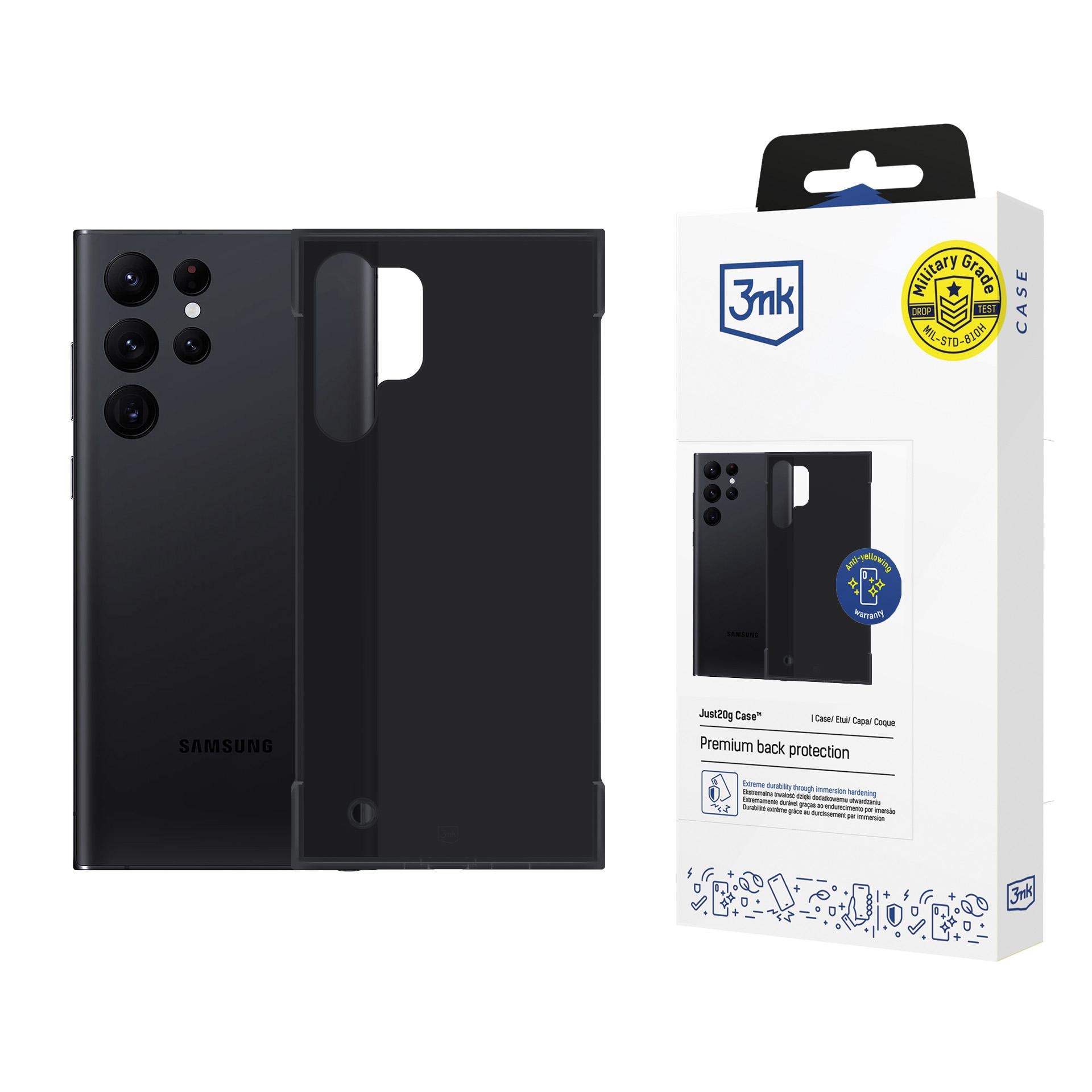 3mk Just20g -mattakotelo Samsung Galaxy S24 Ultra -mallille – mattamusta