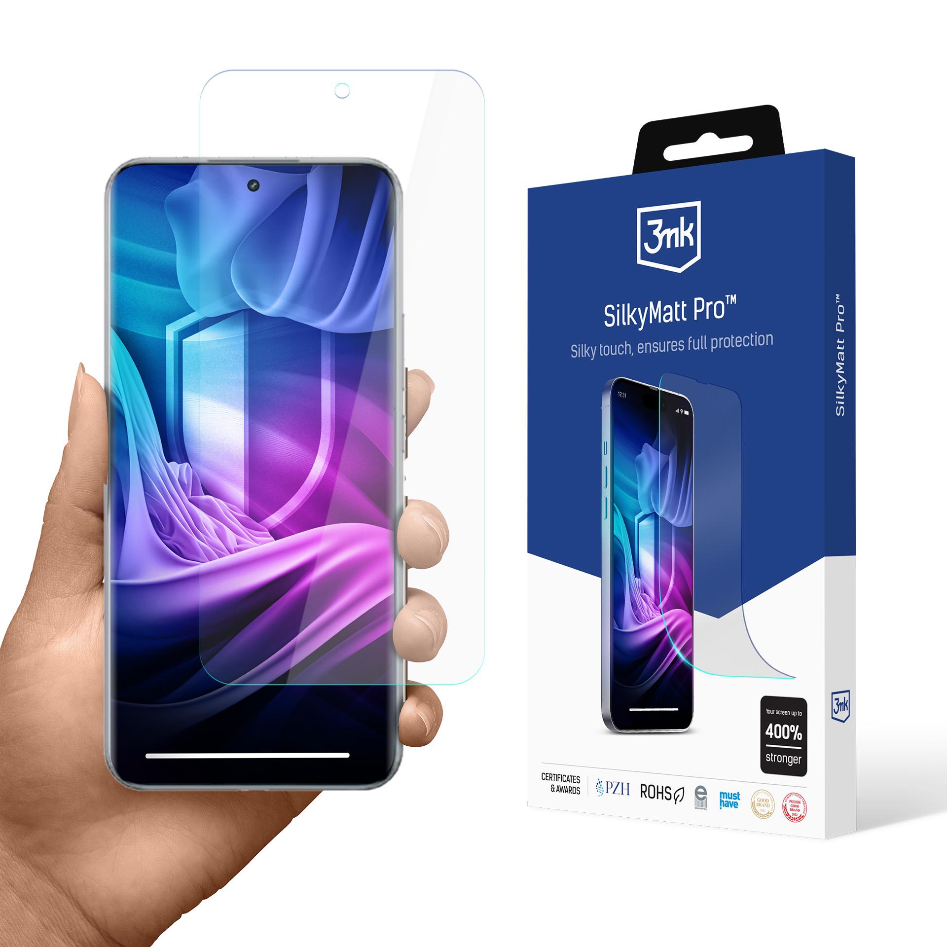 3mk Silky Matt Pro -mattakalvo Realme 14 Pro+ -puhelimelle
