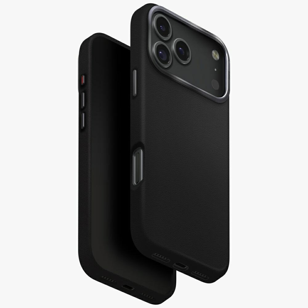 Uniq Lyden Magclick -latauskotelo iPhone 17 Pro Maxille – musta