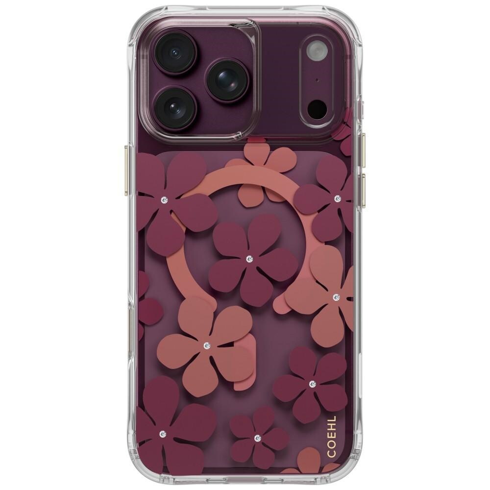 Uniq Coehl Mila - magnetti-latauskotelo iPhone 18 Pro Max / 17 Pro Max - viininpunainen