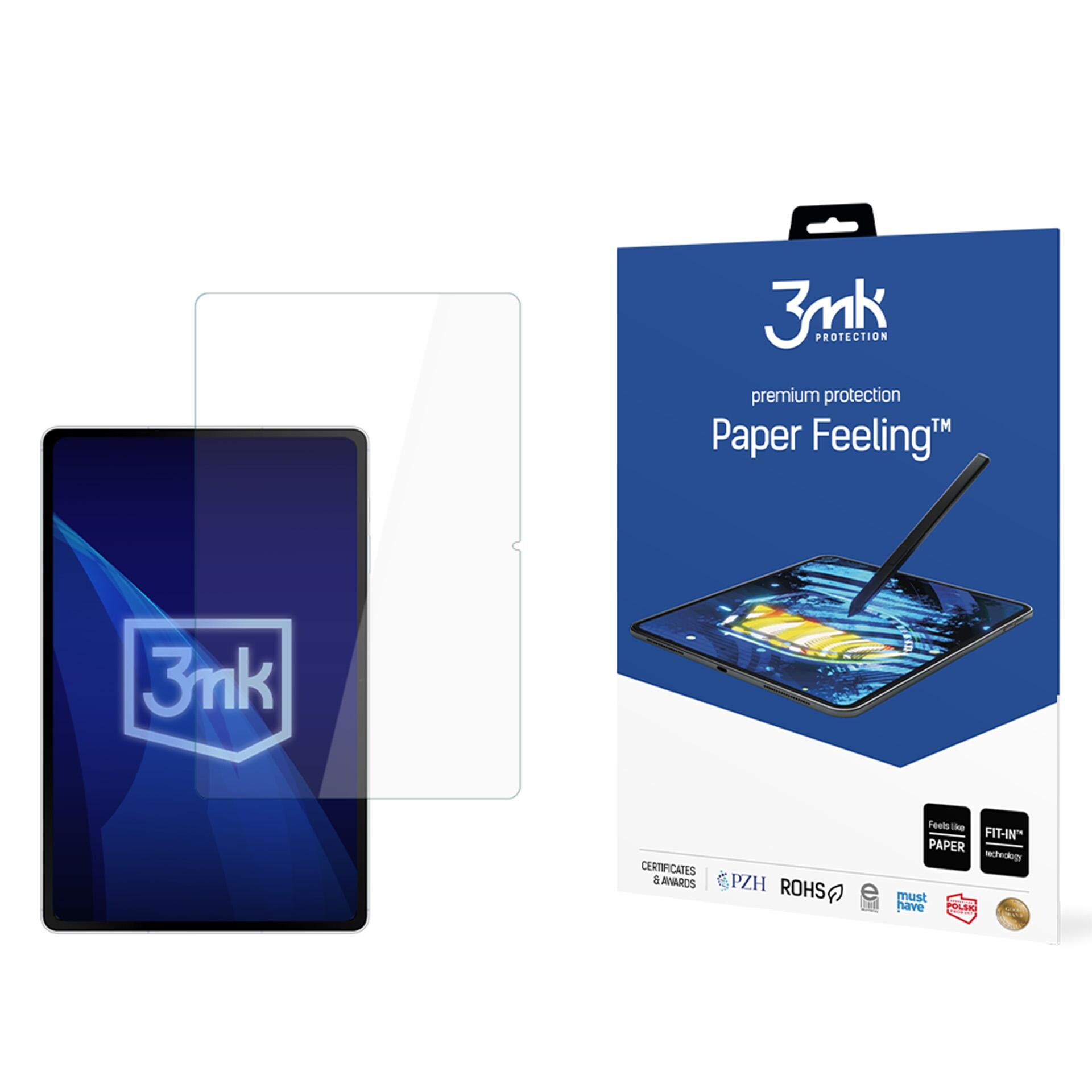 3mk Paper Feeling -suojakalvo Samsung Galaxy Tab S10 FE+:lle