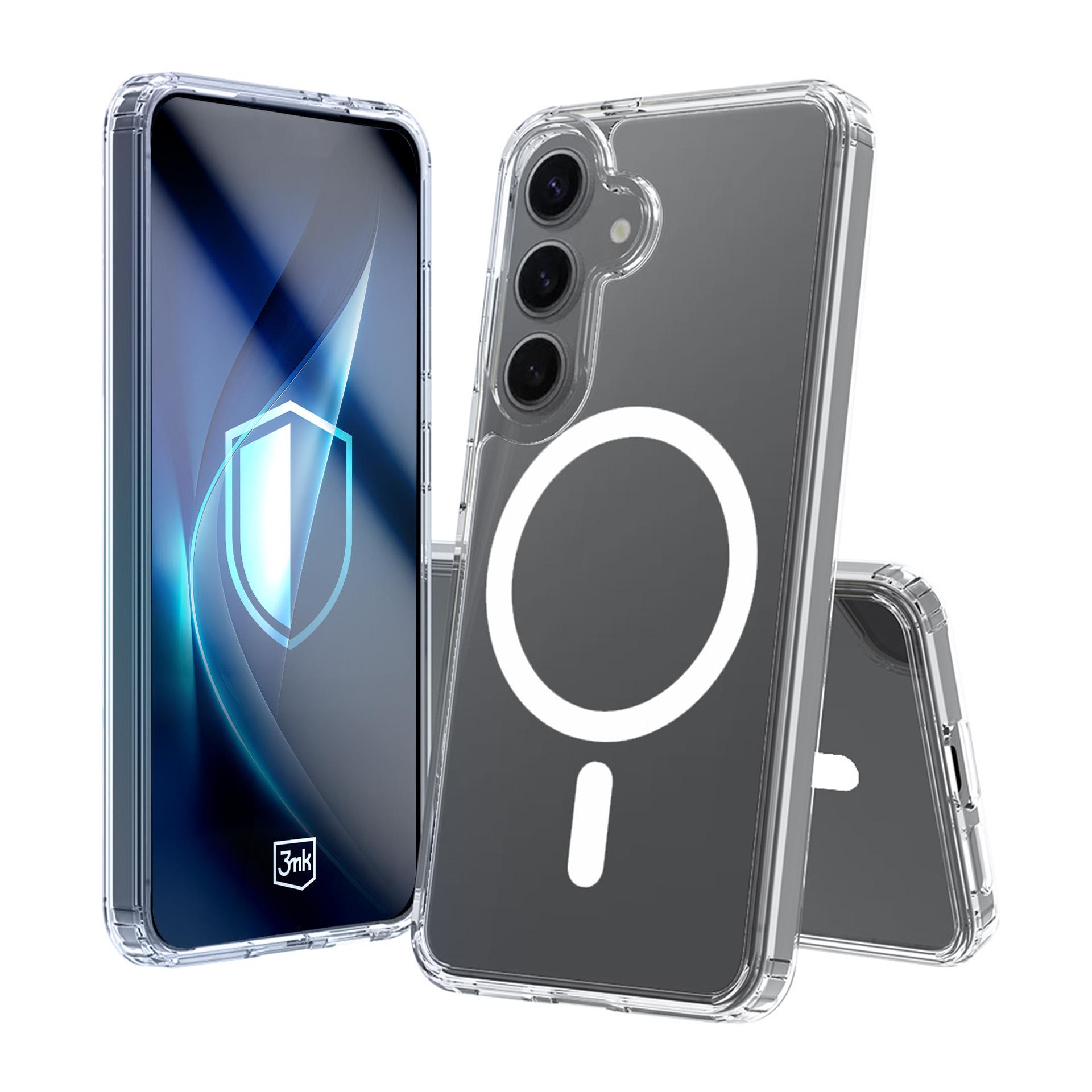 3mk Armor MagCase Samsung Galaxy A17 5G:lle – läpinäkyvä