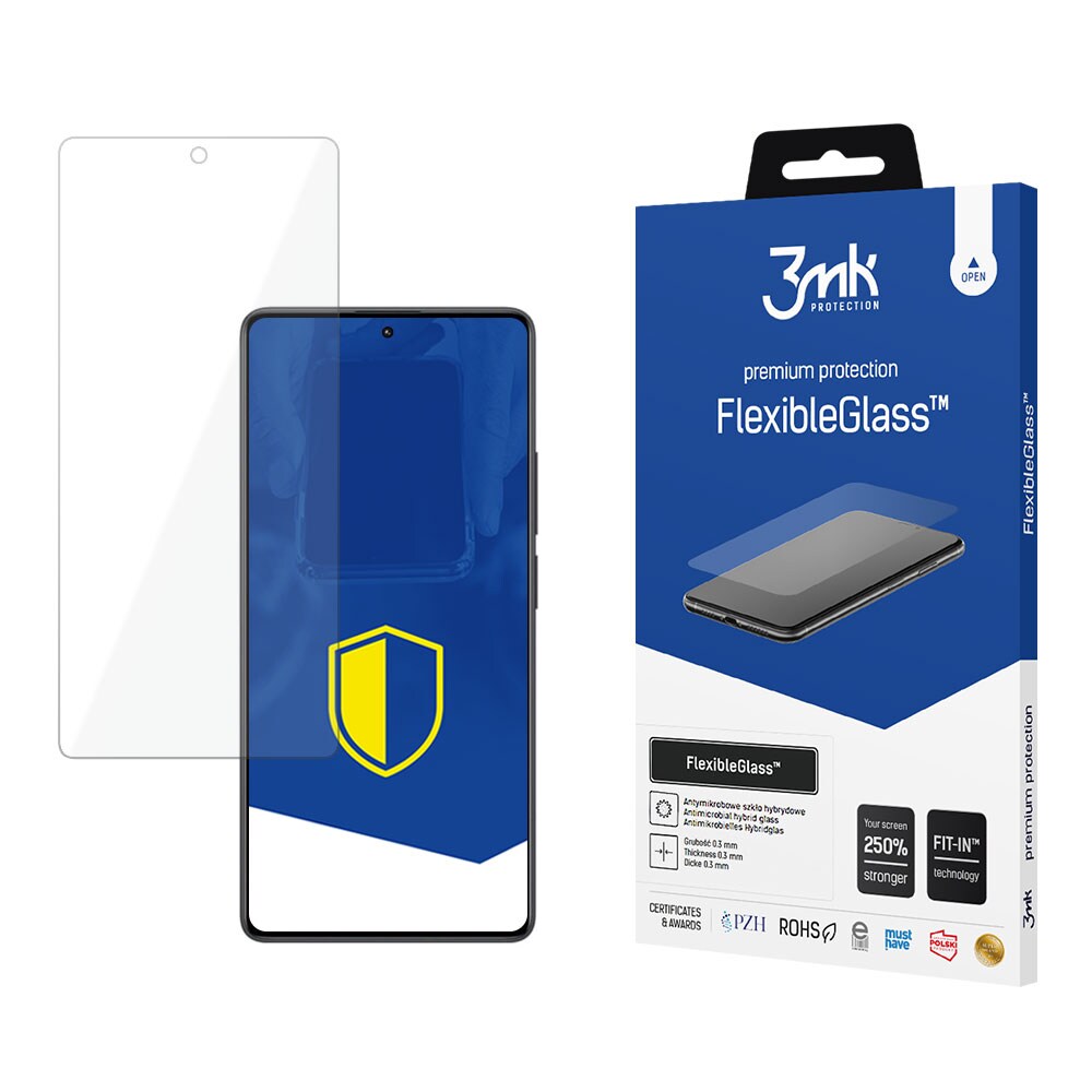 3mk FlexibleGlass™ -hybridilasi Redmi Note 13 Pro 4G -mallille