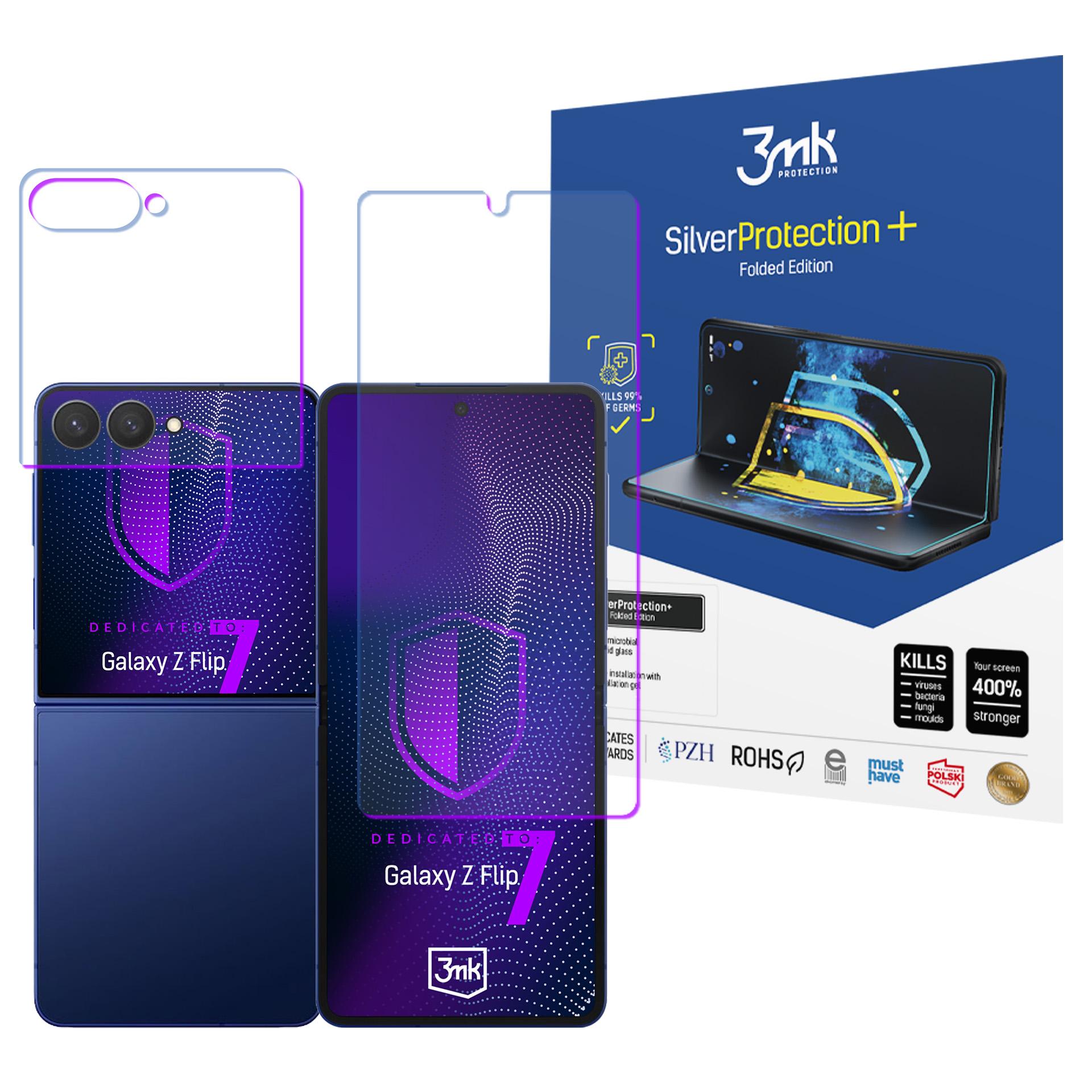 3mk SilverProtection+ Folded Edition -suojakalvo Samsung Galaxy Z Flip 7:lle